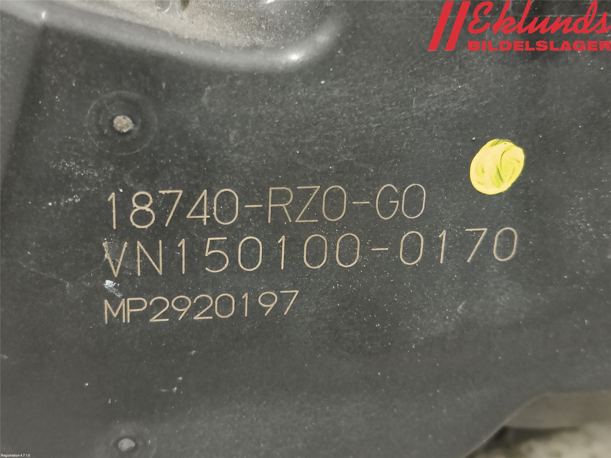 Honda CIVIC 12-16 Egr Ventil