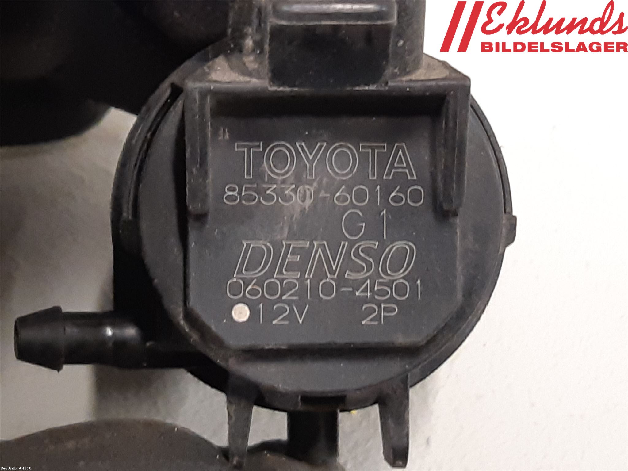 Toyota RAV 4 06-12 Spolarpump Baklucka