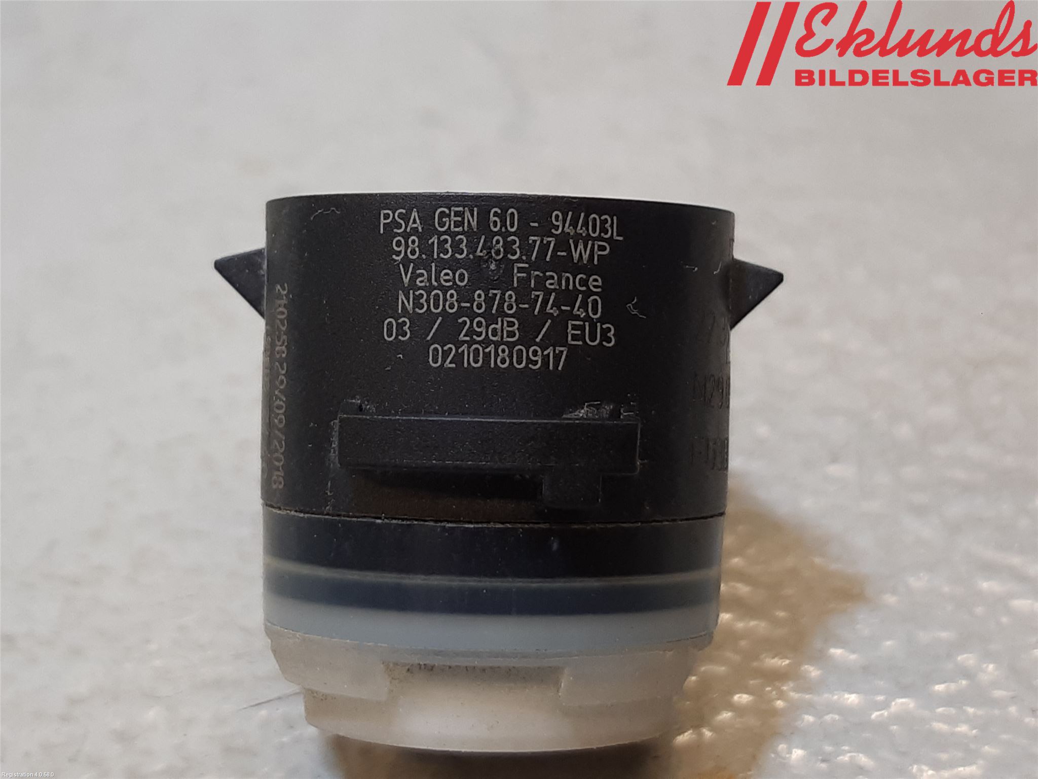 Opel COMBO E 19- Parkeringshjälp Backsensor