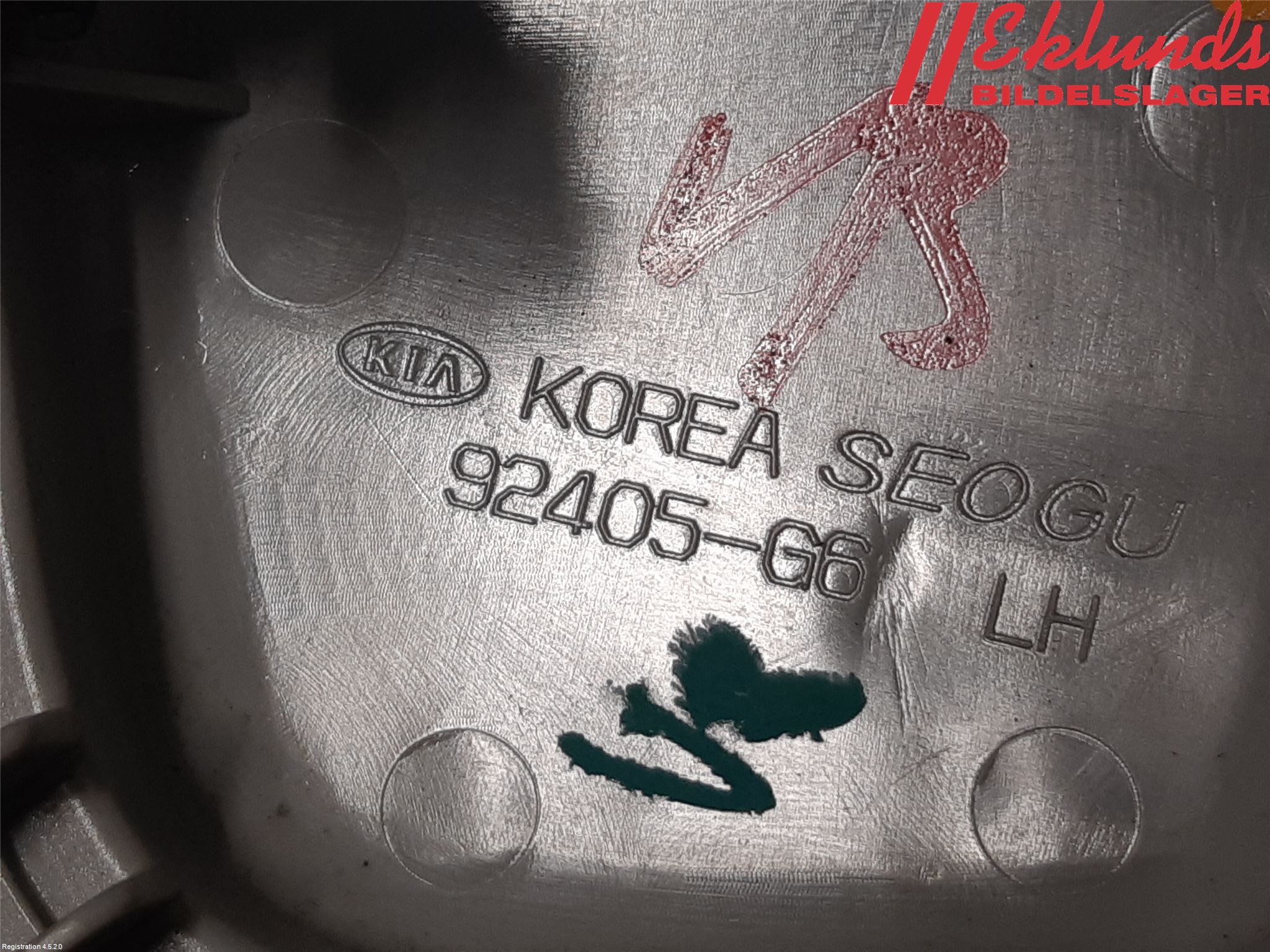 Kia PICANTO 17- Dimljus/Reflex Bak