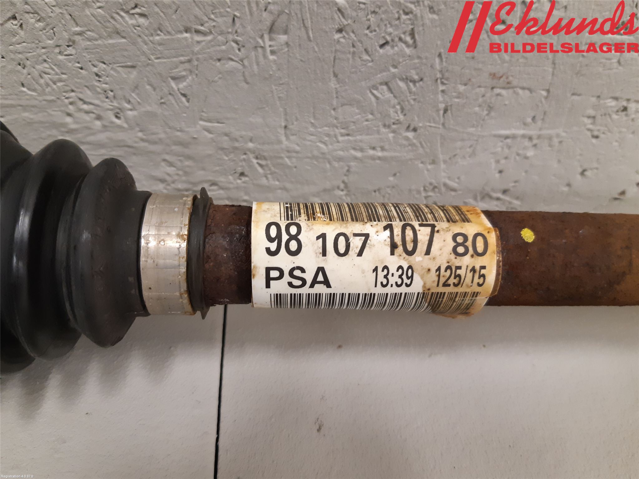 Peugeot 308 14-21 Drivaxel Fram Höger