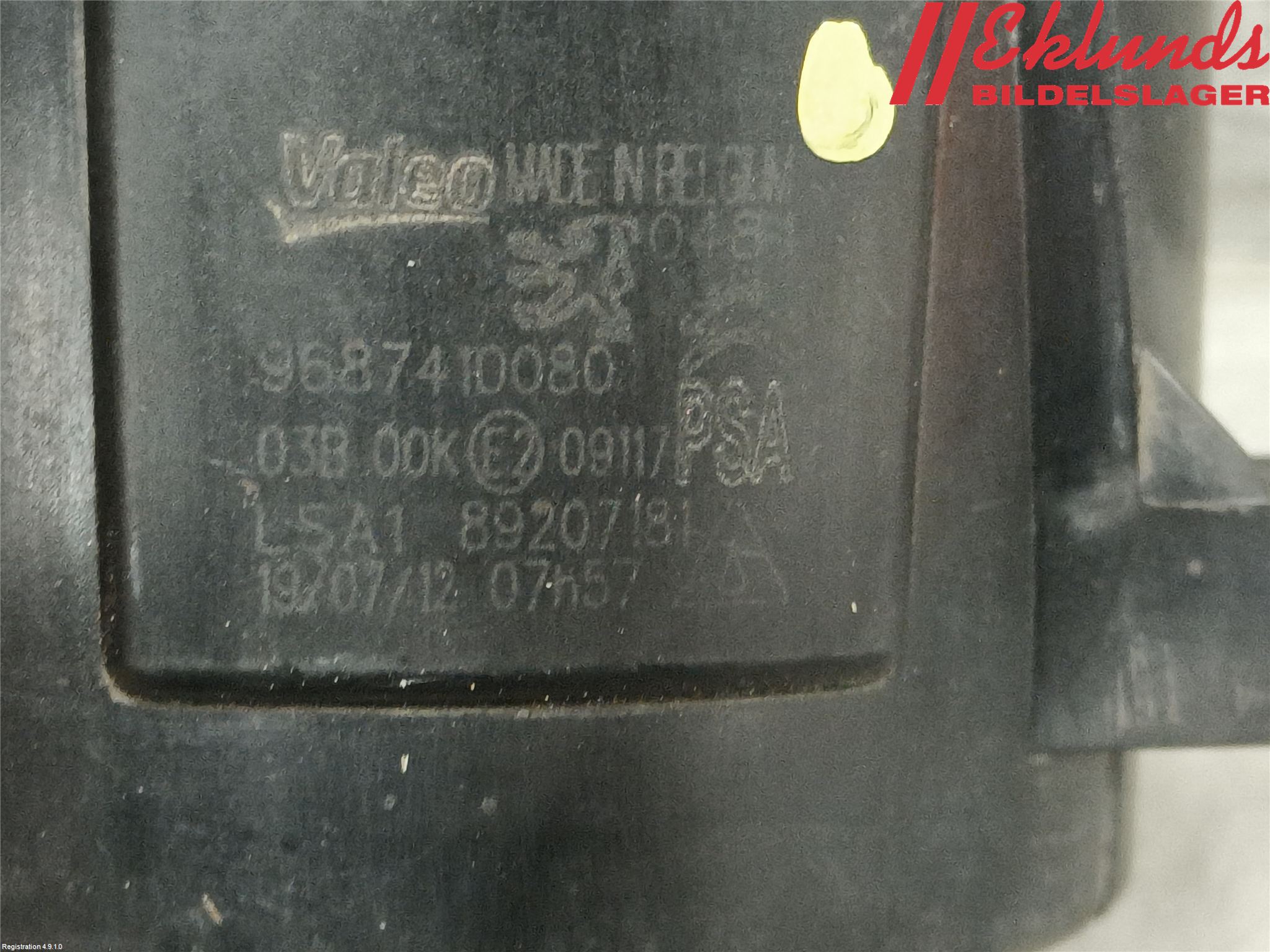 Citroen C4 II 11-18 Dimljus-Varselljus Fram