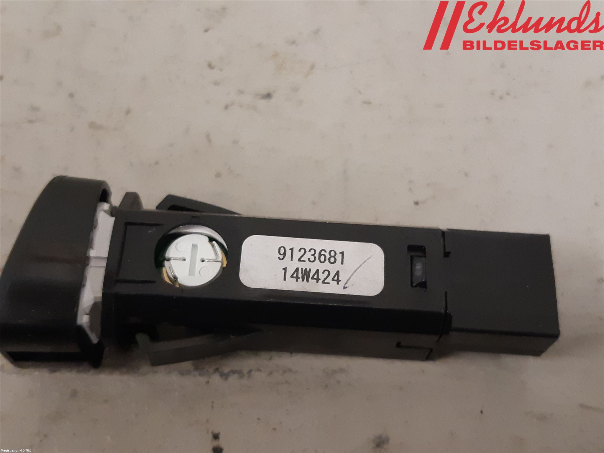 Volvo V60 14-18 Strömställare Varnings