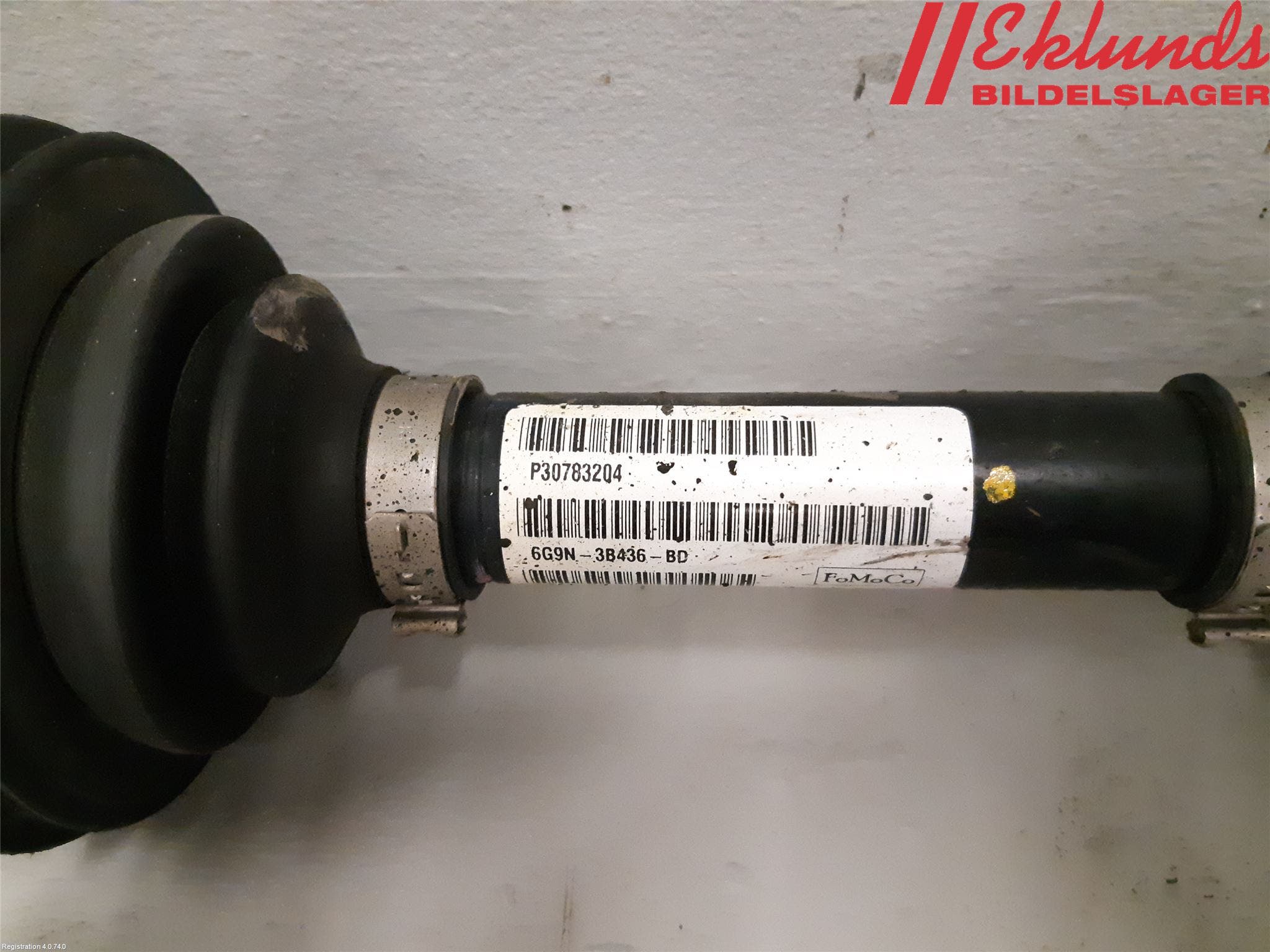 Volvo V70 08-13 Drivaxel Fram Höger