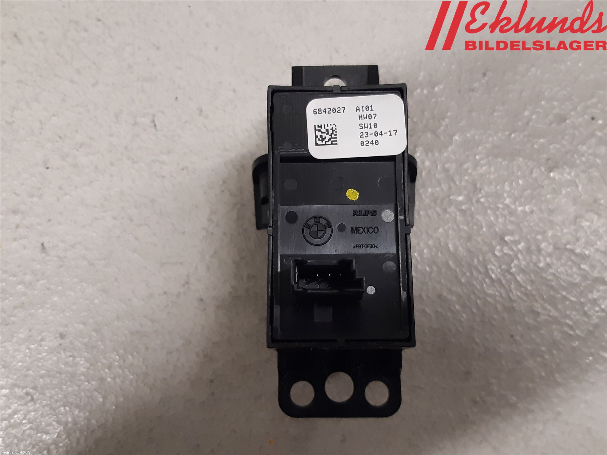 BMW 5 G30/G31/F90 17-23 Strömställare Parkeringsbroms