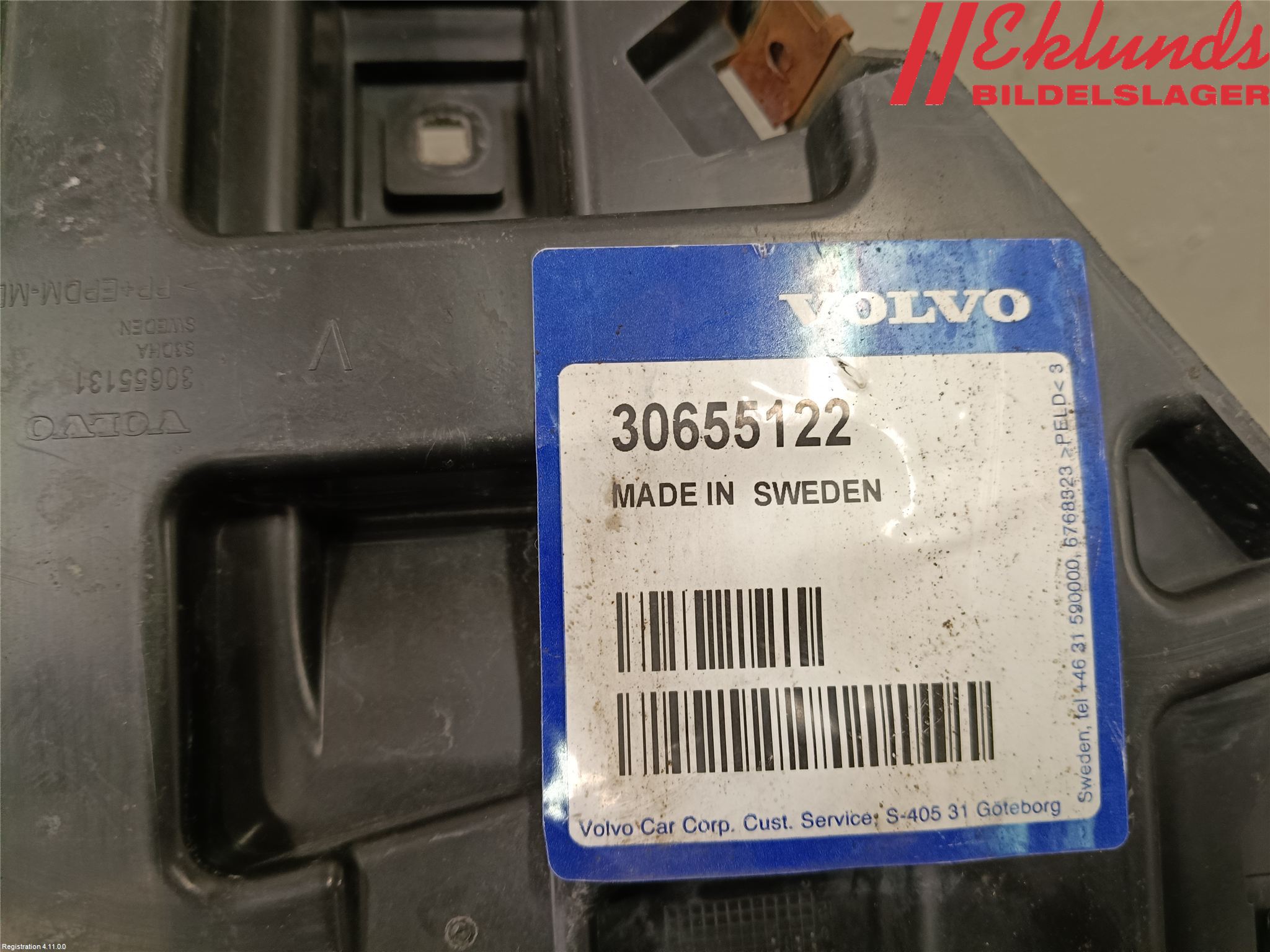 Volvo S80 07-13 Stötfångarfäste Bak Vä