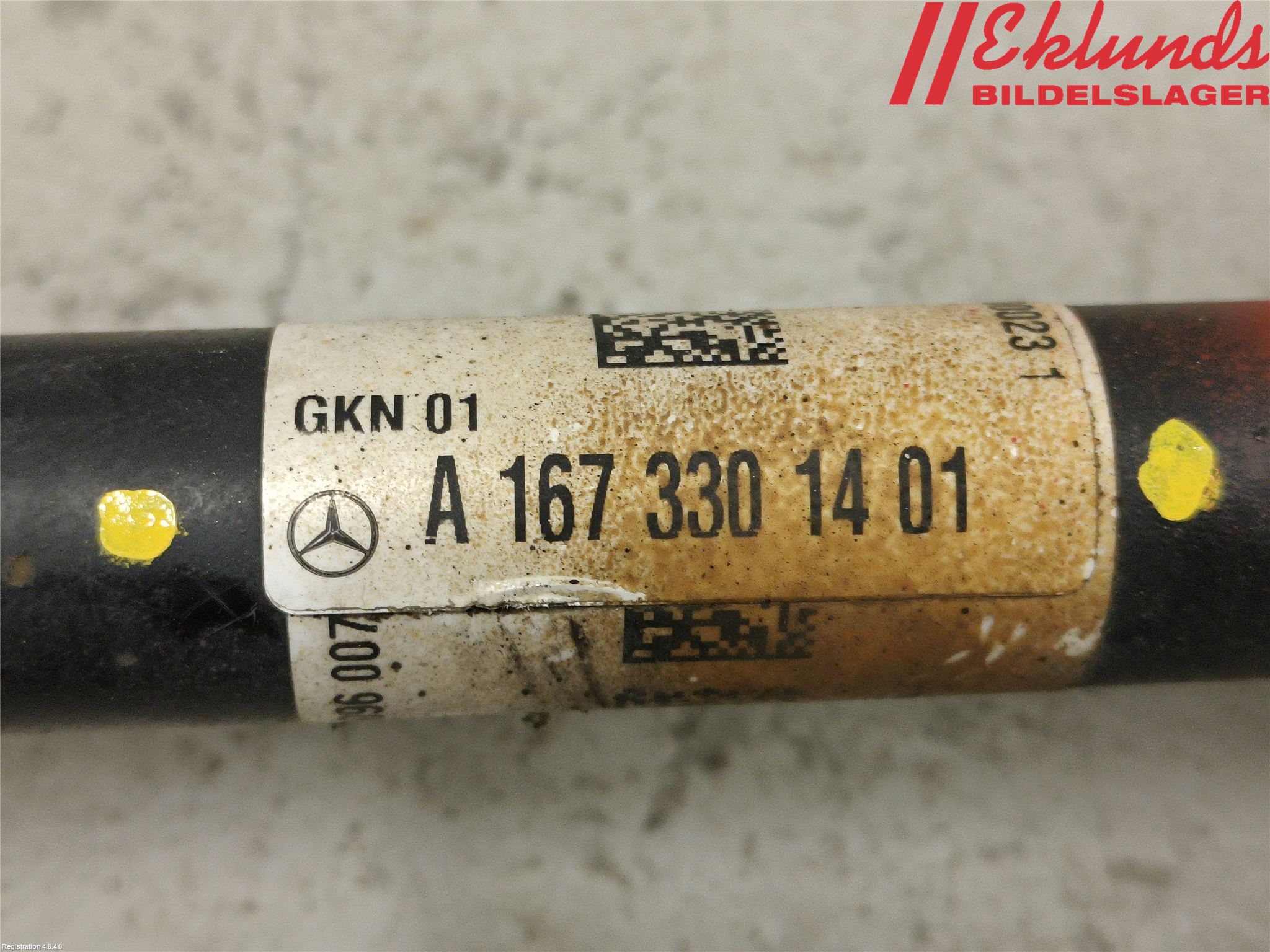 Mercedes-Benz MB GLE-KLASS (W167/V167/C167) 19- Drivaxel Fram Vänster
