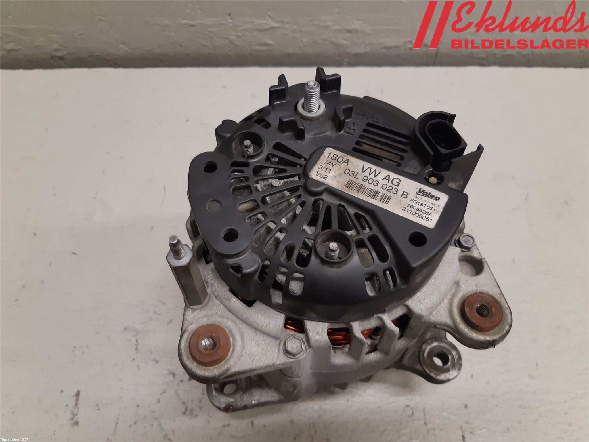 Volkswagen VW SHARAN 11- Generator