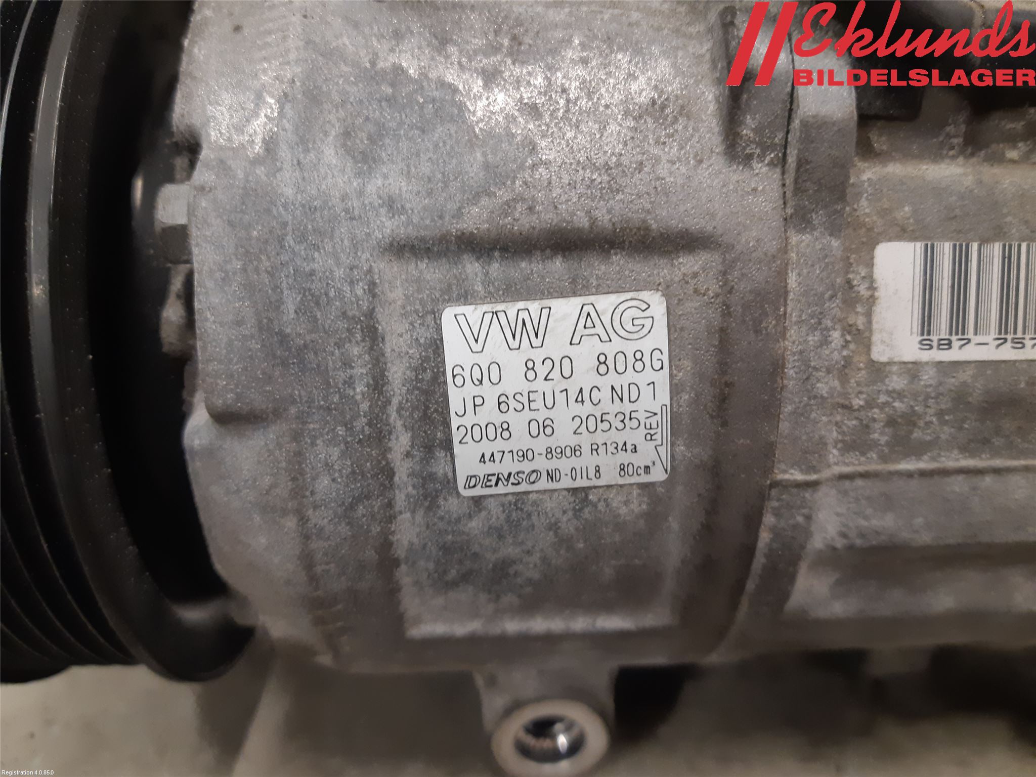 Skoda FABIA 07-14 Ac Kompressor