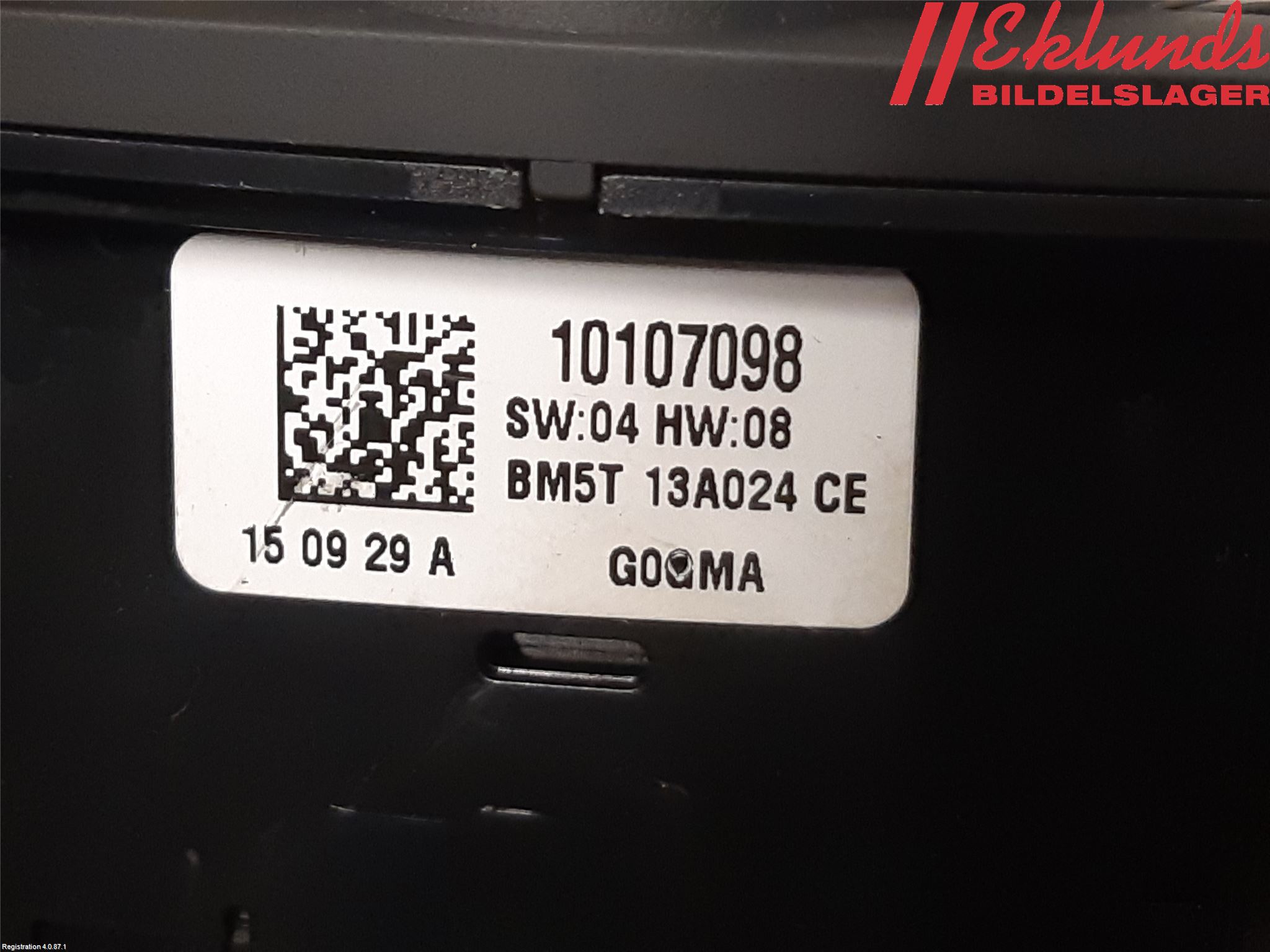 Ford TRANSIT/TOURNEO CUSTOM 13-24 Strömställare Ljus