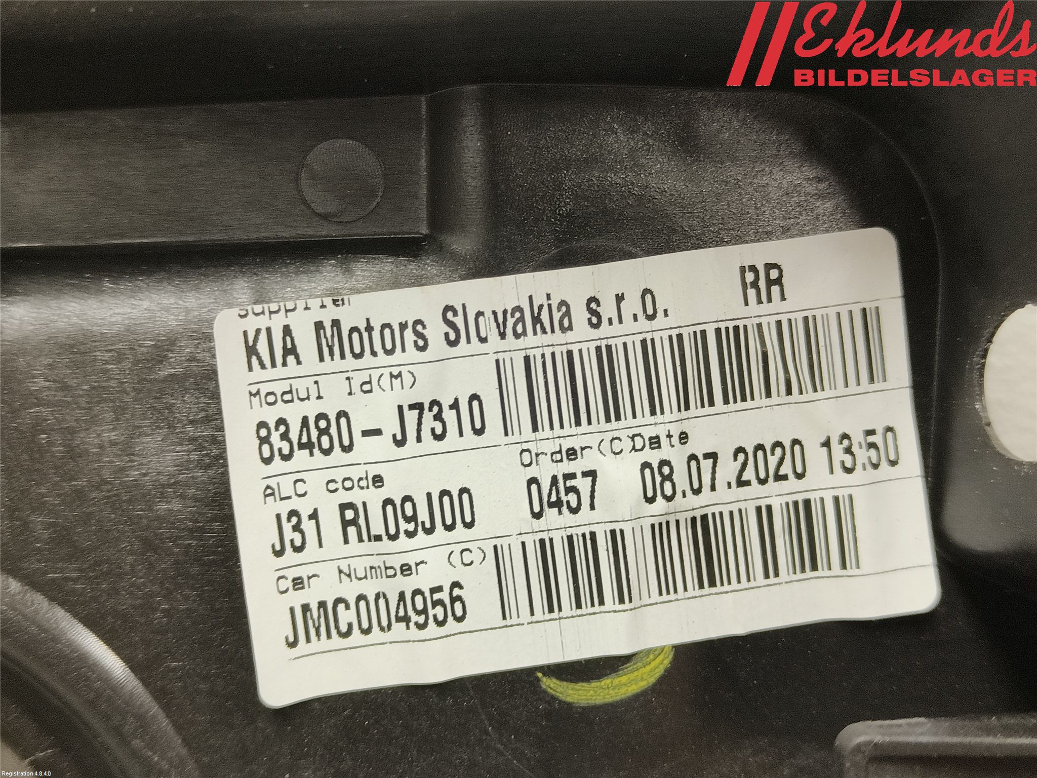 Kia XCEED 19- Fönsterhiss El Kompl