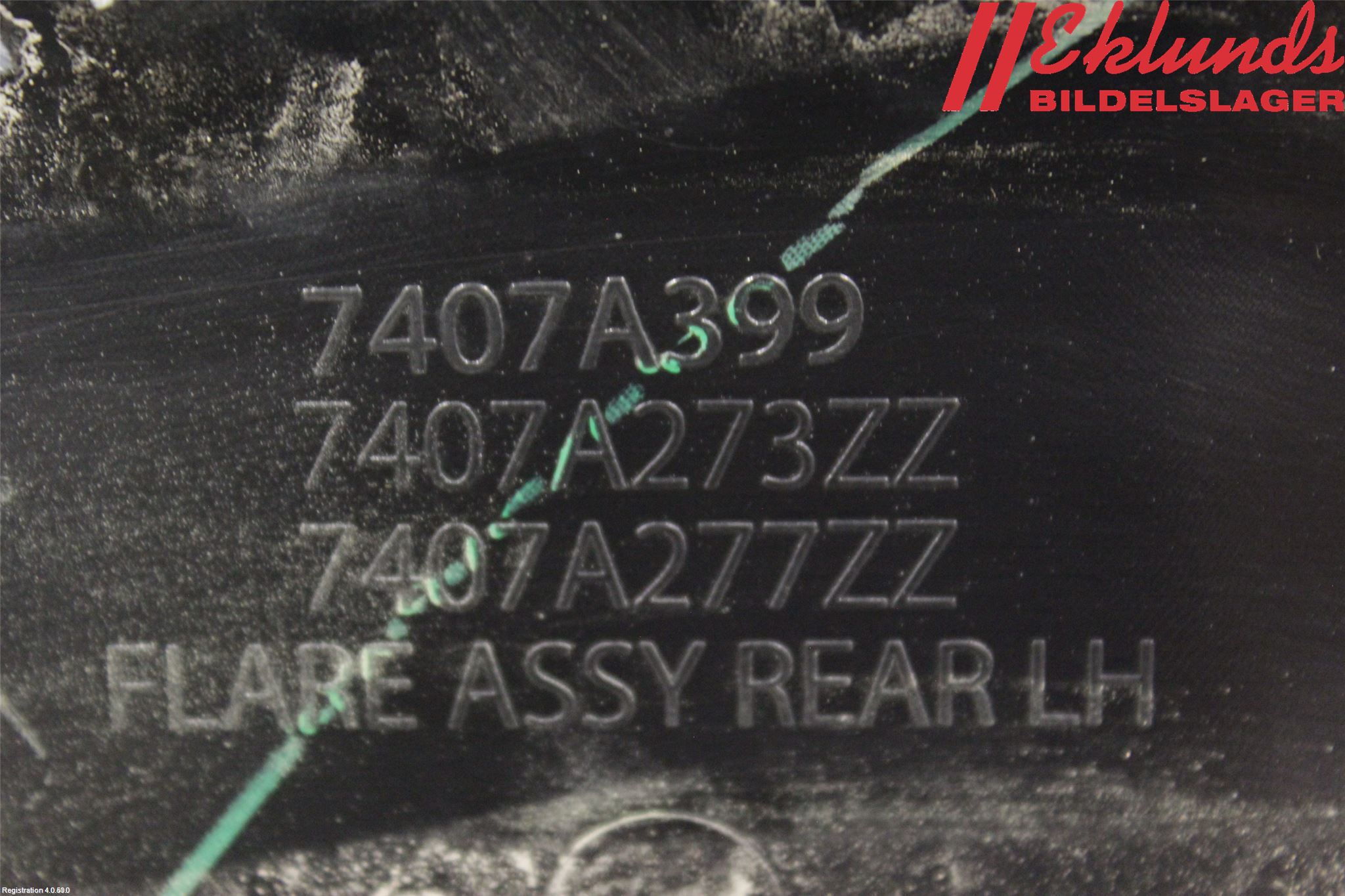 Mitsubishi L200 16-23 Skärmbreddare