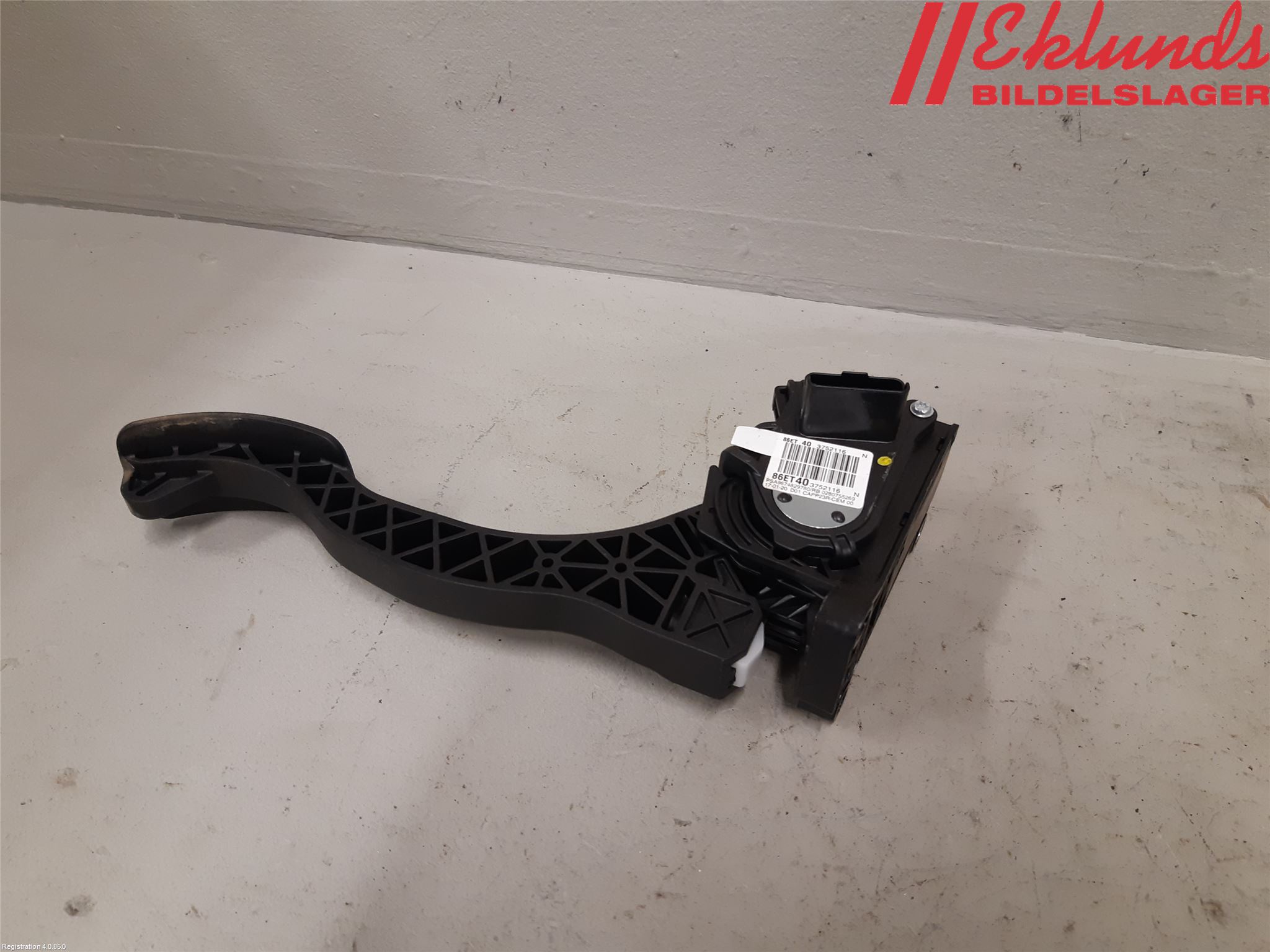 Peugeot PARTNER/E-PARTNER 19- Gaspedal