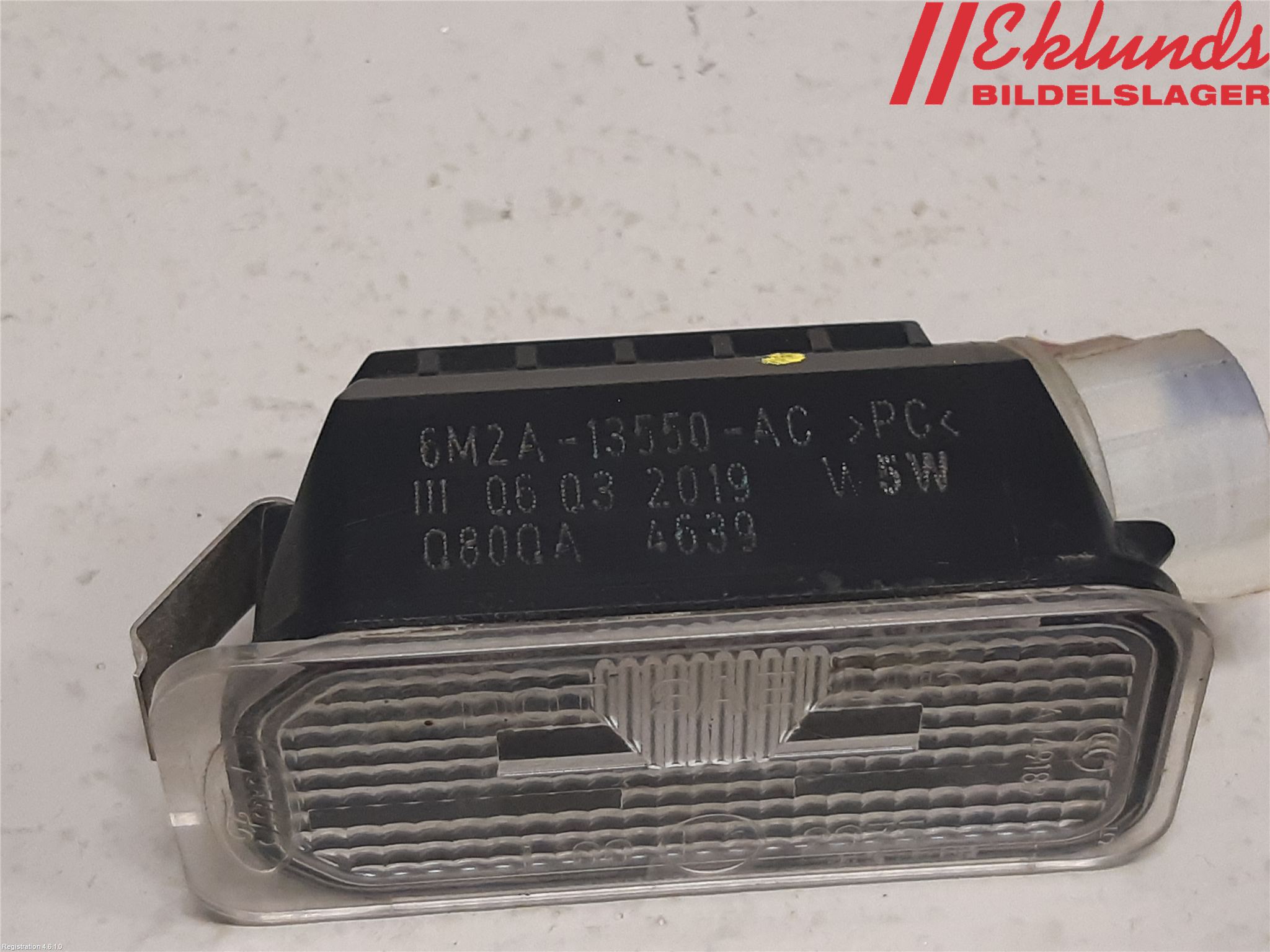 Ford TRANSIT/TOURNEO CUSTOM 13-24 Skylt Belysning