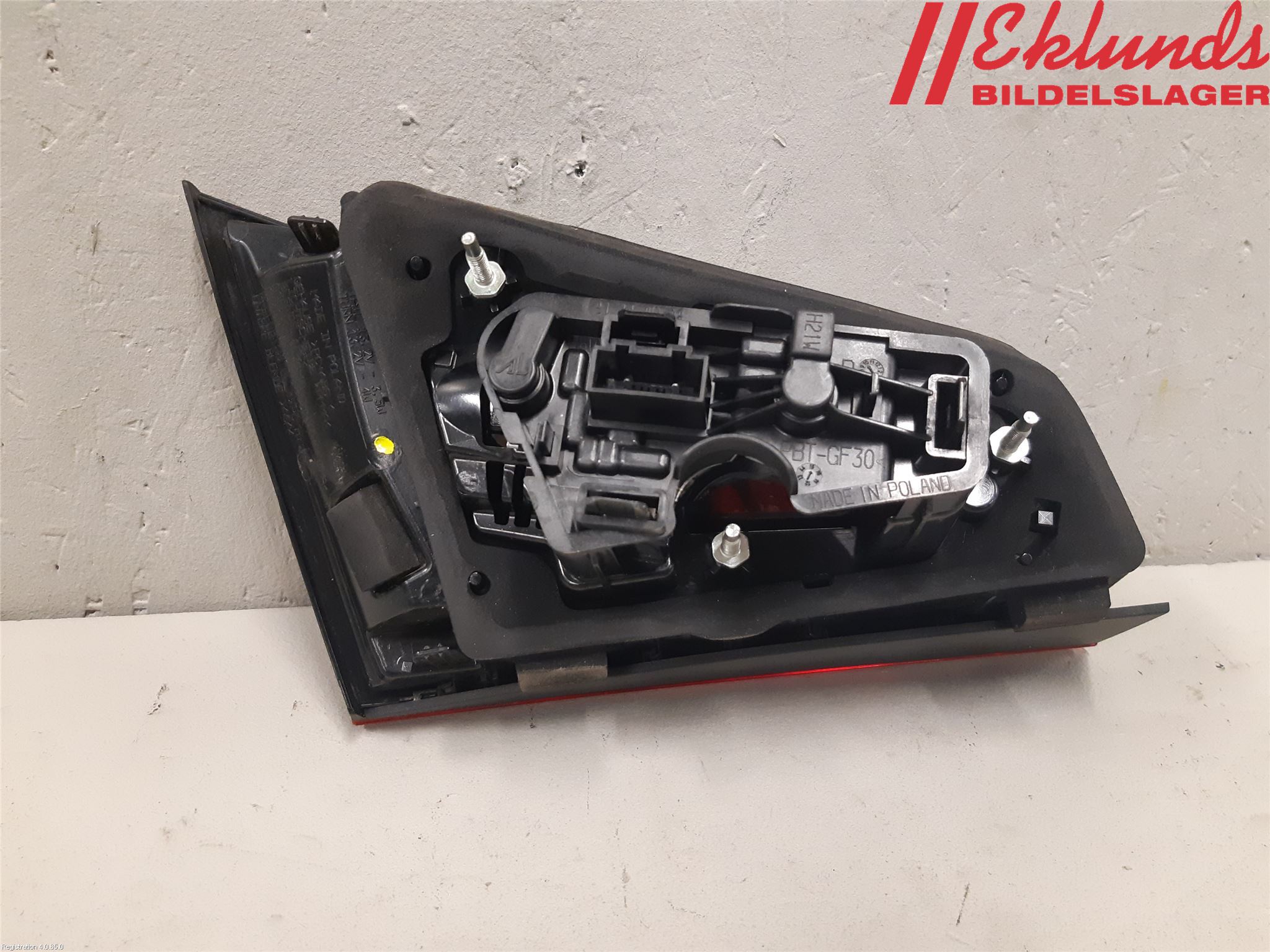 Audi A3/S3 8V 13-20 Bakljus Lucka Hö