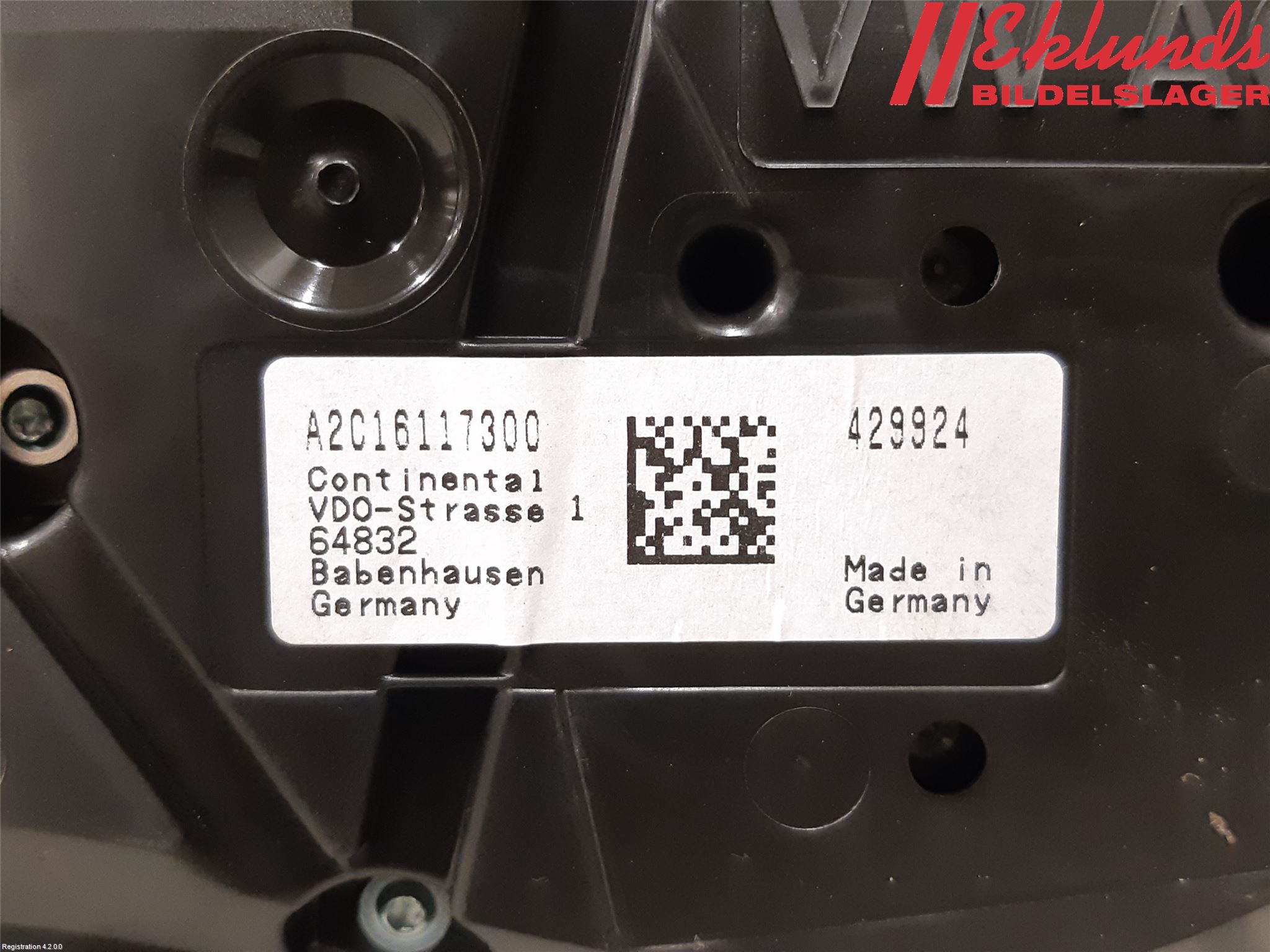 Volkswagen VW GOLF / E-GOLF VII 13-20 Instrument Komb