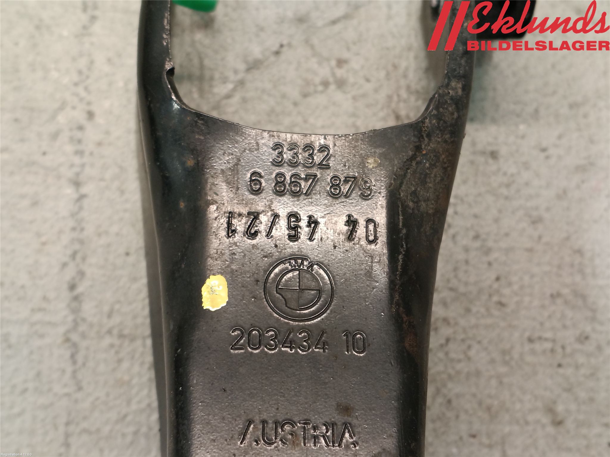 BMW i3 I01 13-22 Bärarm Bak Höger