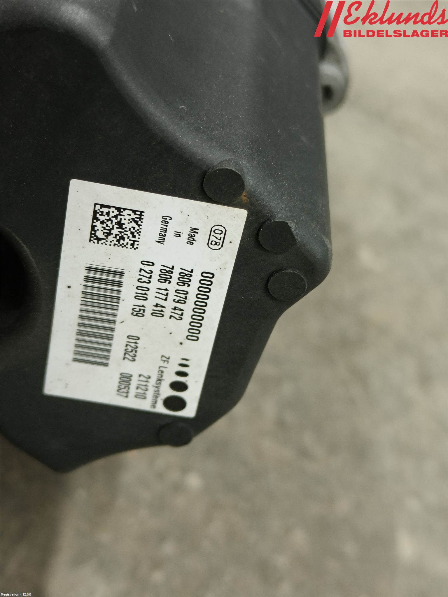 BMW 5 F10/F11/F18 09-17 Styrväxel-Snäcka Elektrisk