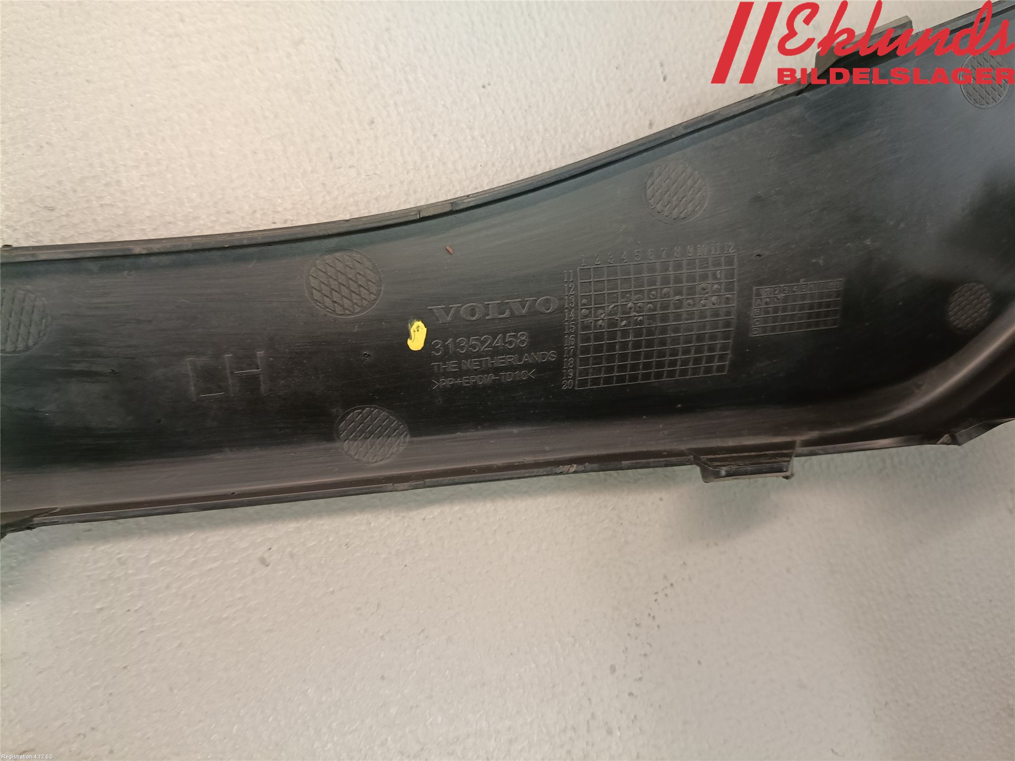 Volvo XC60 14-17 Stötfångarlist Fram