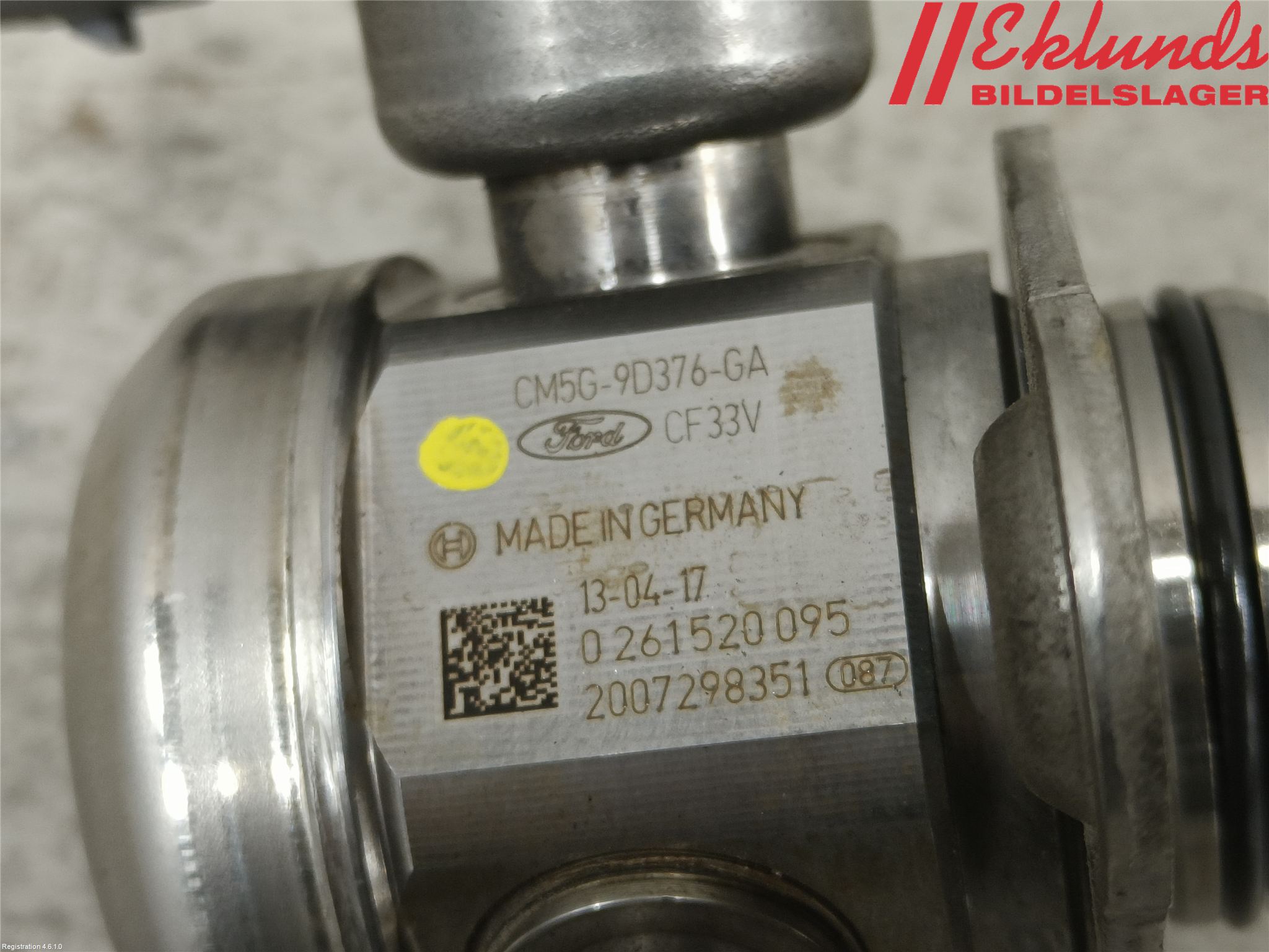 Ford FOCUS 11-14 Bränslepump Mek