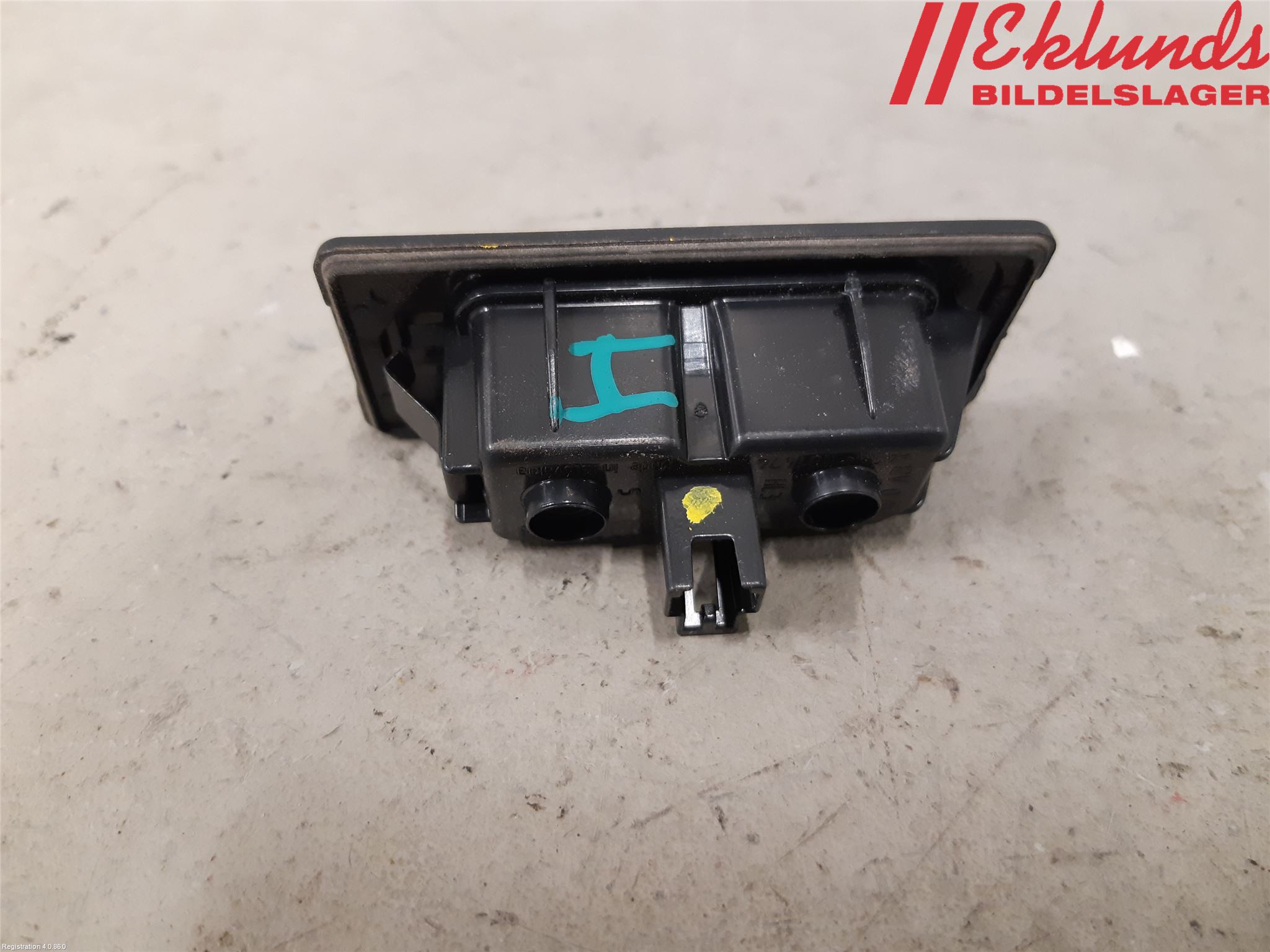 Audi A3/S3 05-13 Skylt Belysning