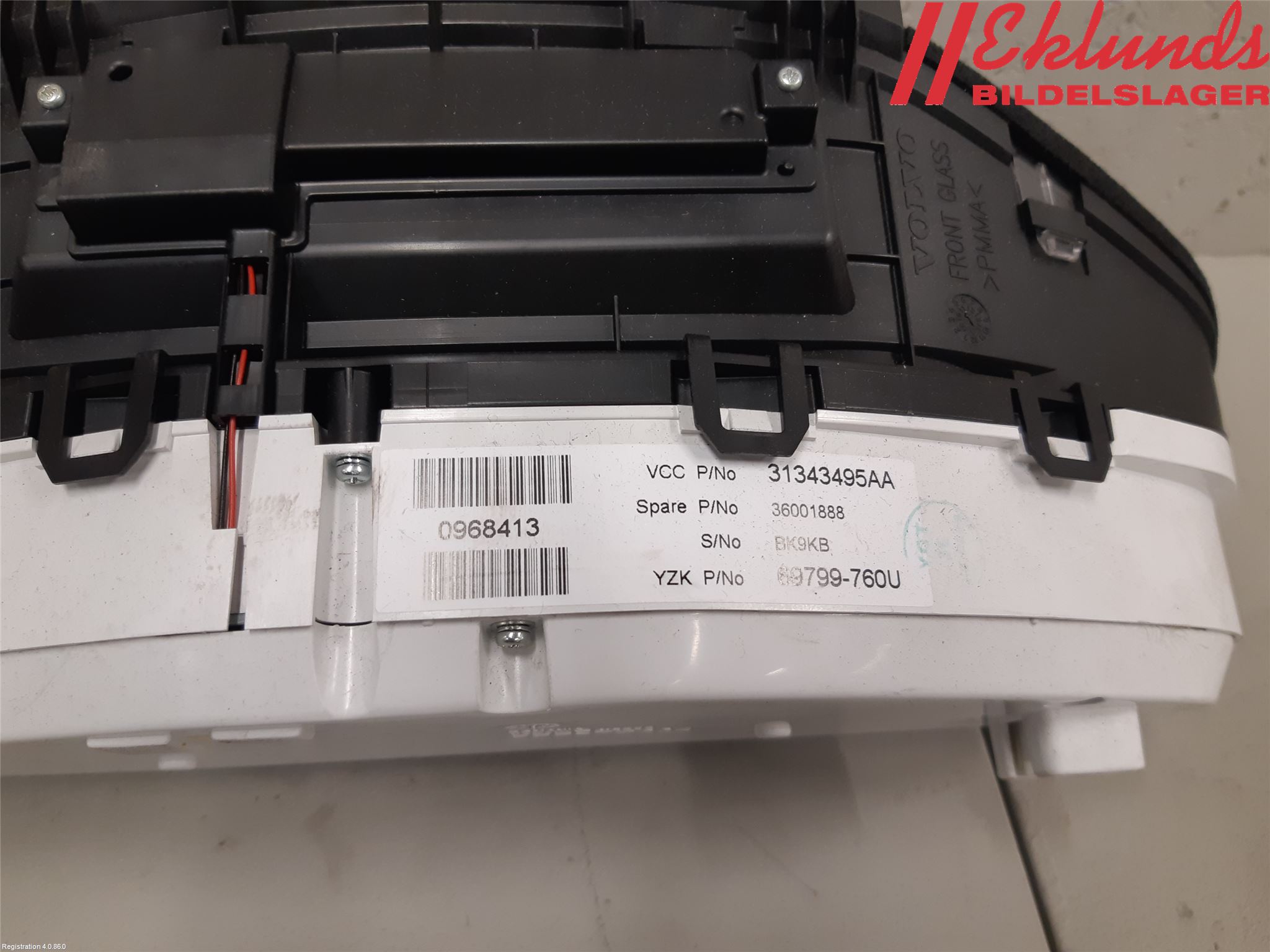 Volvo XC60 09-13 Instrument Komb