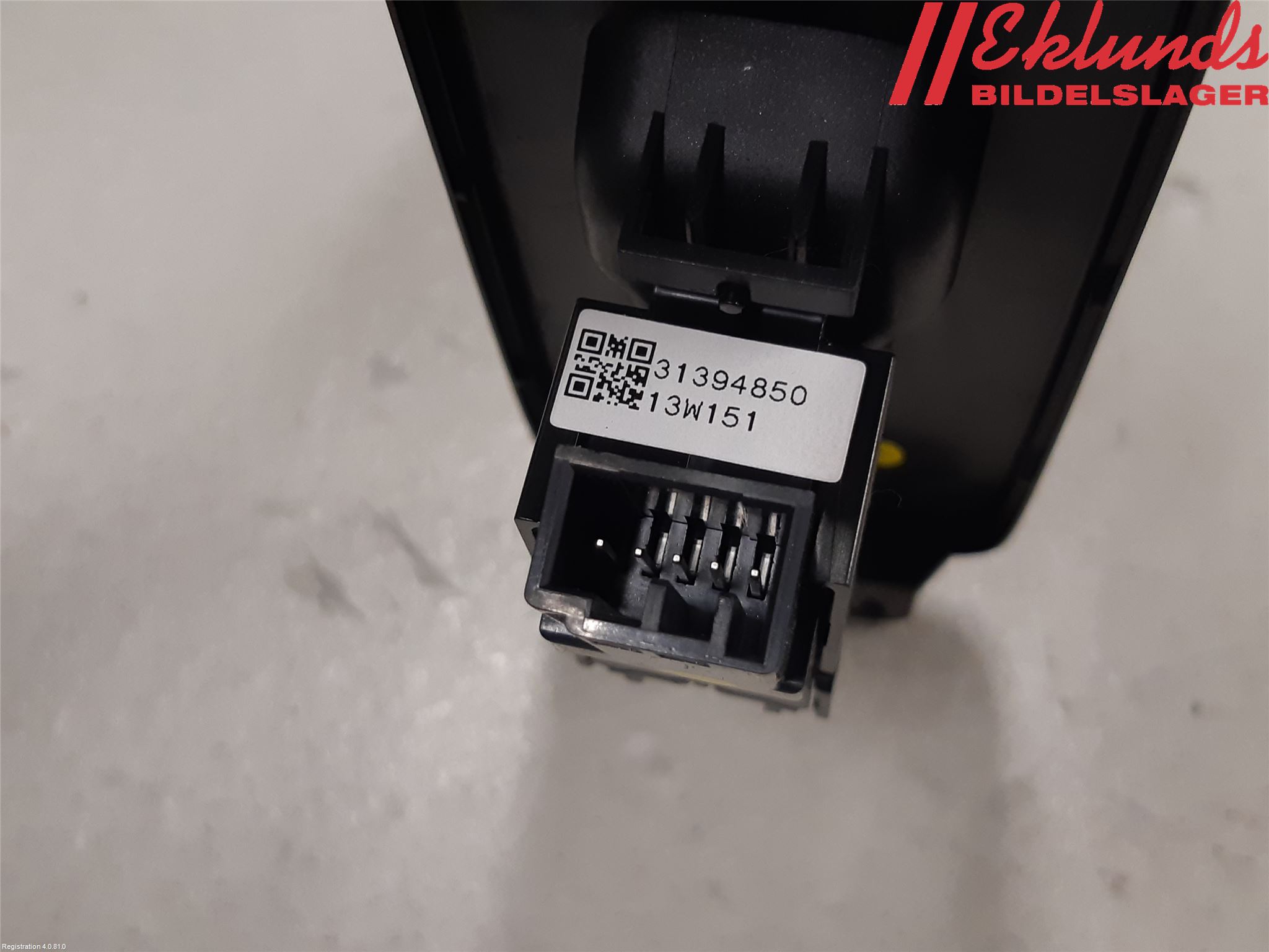 Volvo V60 14-18 Strömställare Elhiss