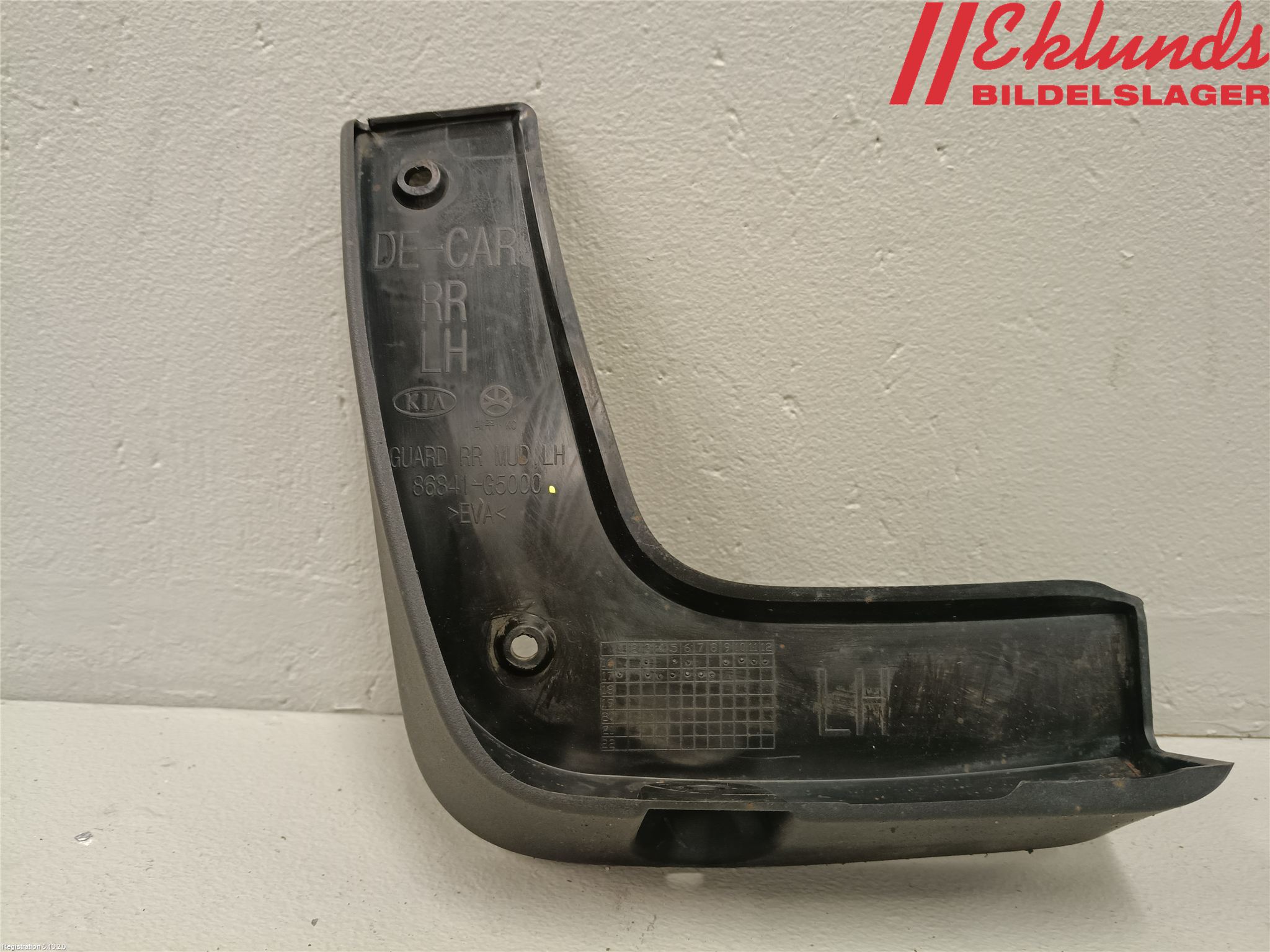 Kia NIRO (DE) 17-22 Stänkskydd