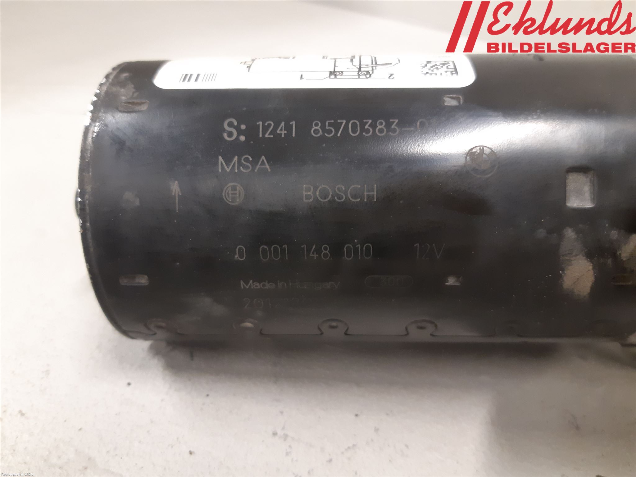 BMW 5 F10/F11/F18 09-17 Startmotor Diesel