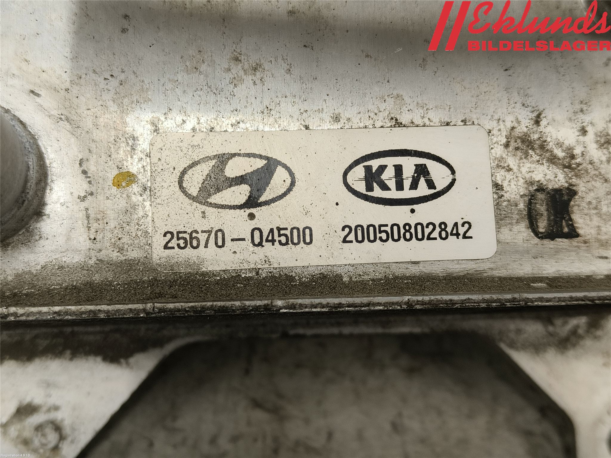 Kia NIRO (DE) 17-22 Oljekylare Automat