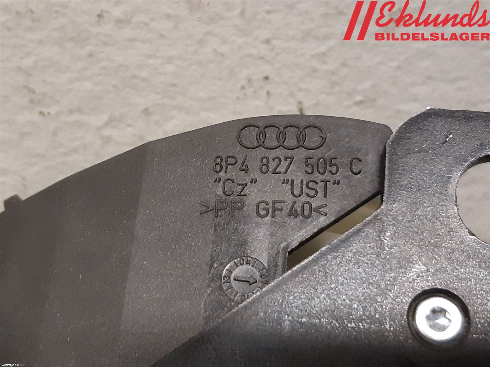 Audi TT/TTS 07-14 Låskista Baklucka