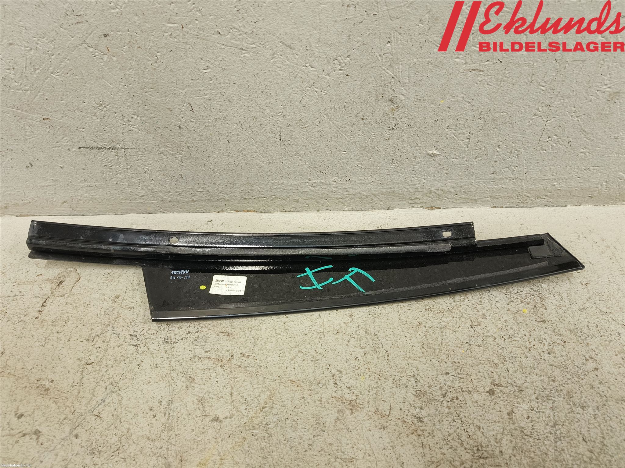 BMW 5 G30/G31/F90 17-23 Dörr Dekorlist Fram Hö