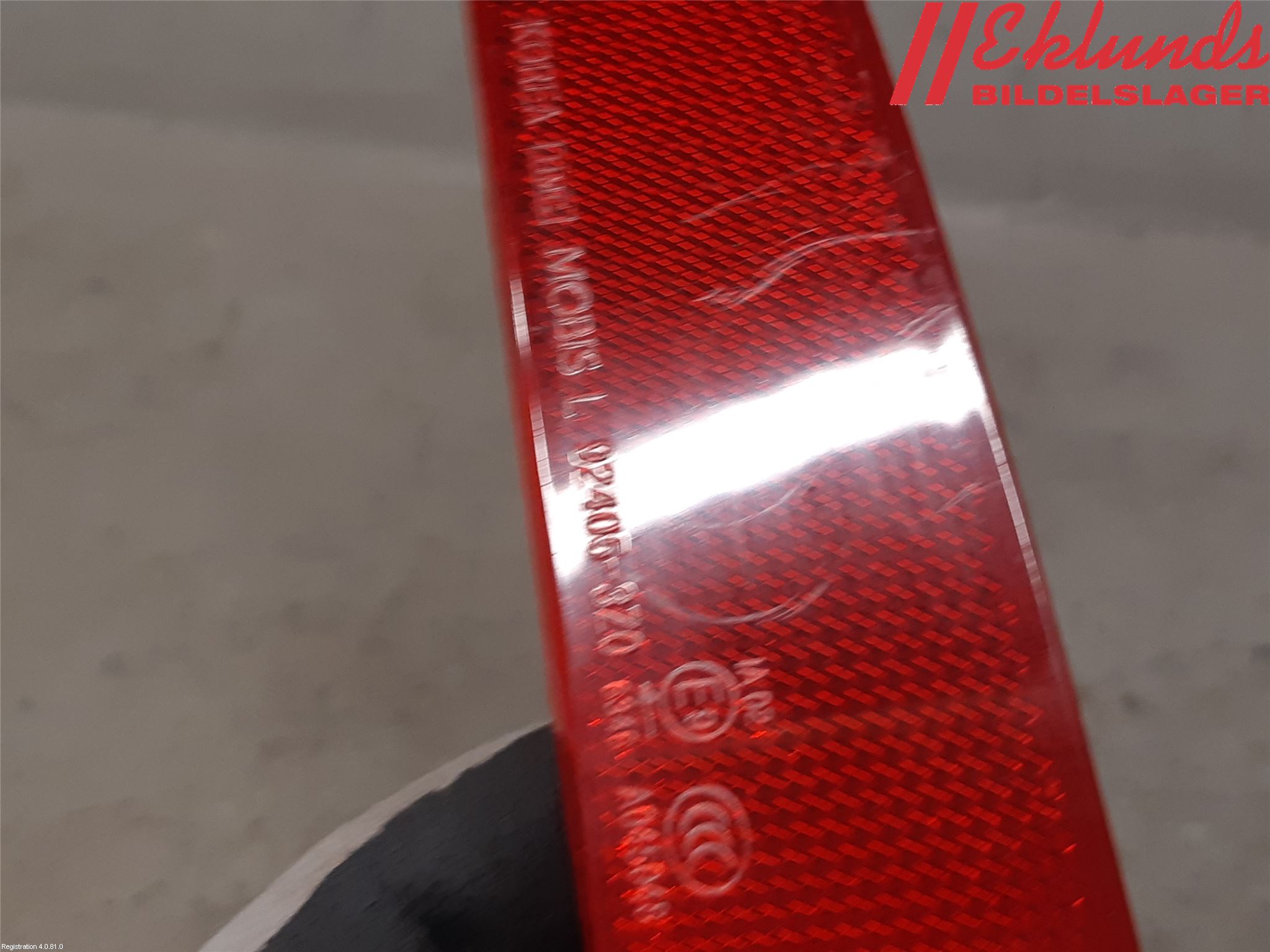 Hyundai i40 08-15 Dimljus/Reflex Bak