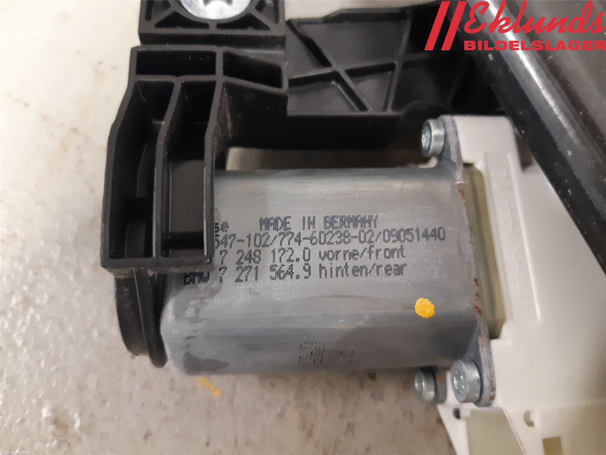 BMW 5 F10/F11/F18 09-17 Fönsterhiss El Kompl