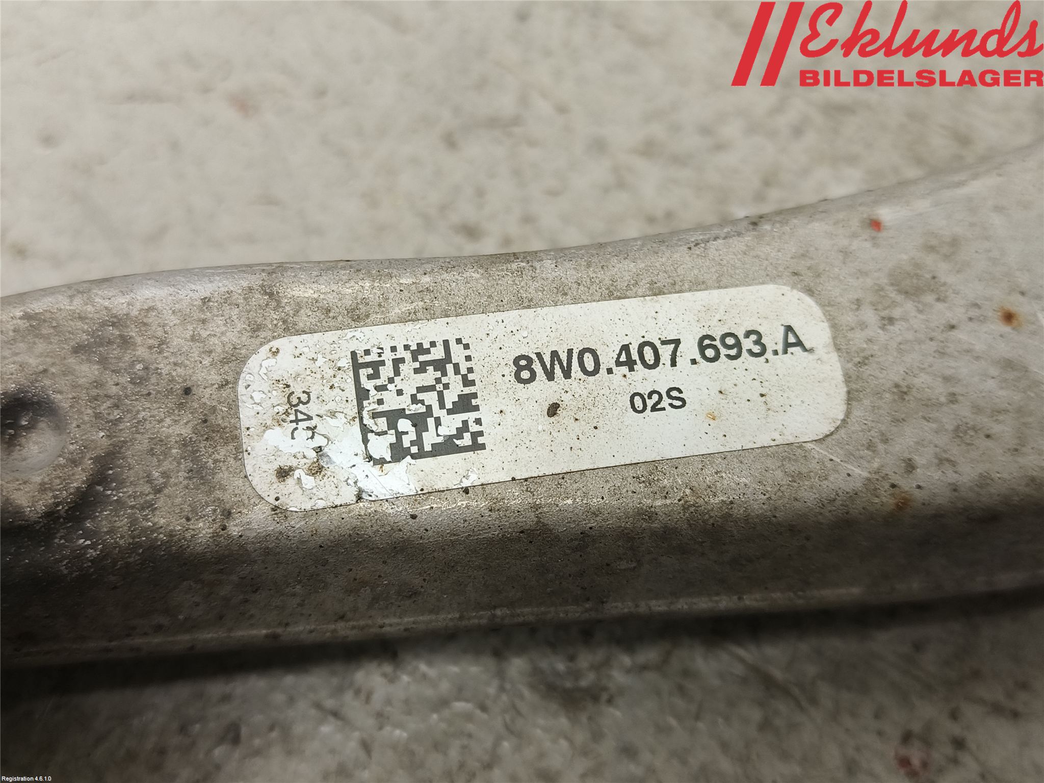 Audi A5 17- Bärarm Fram Undre Vä