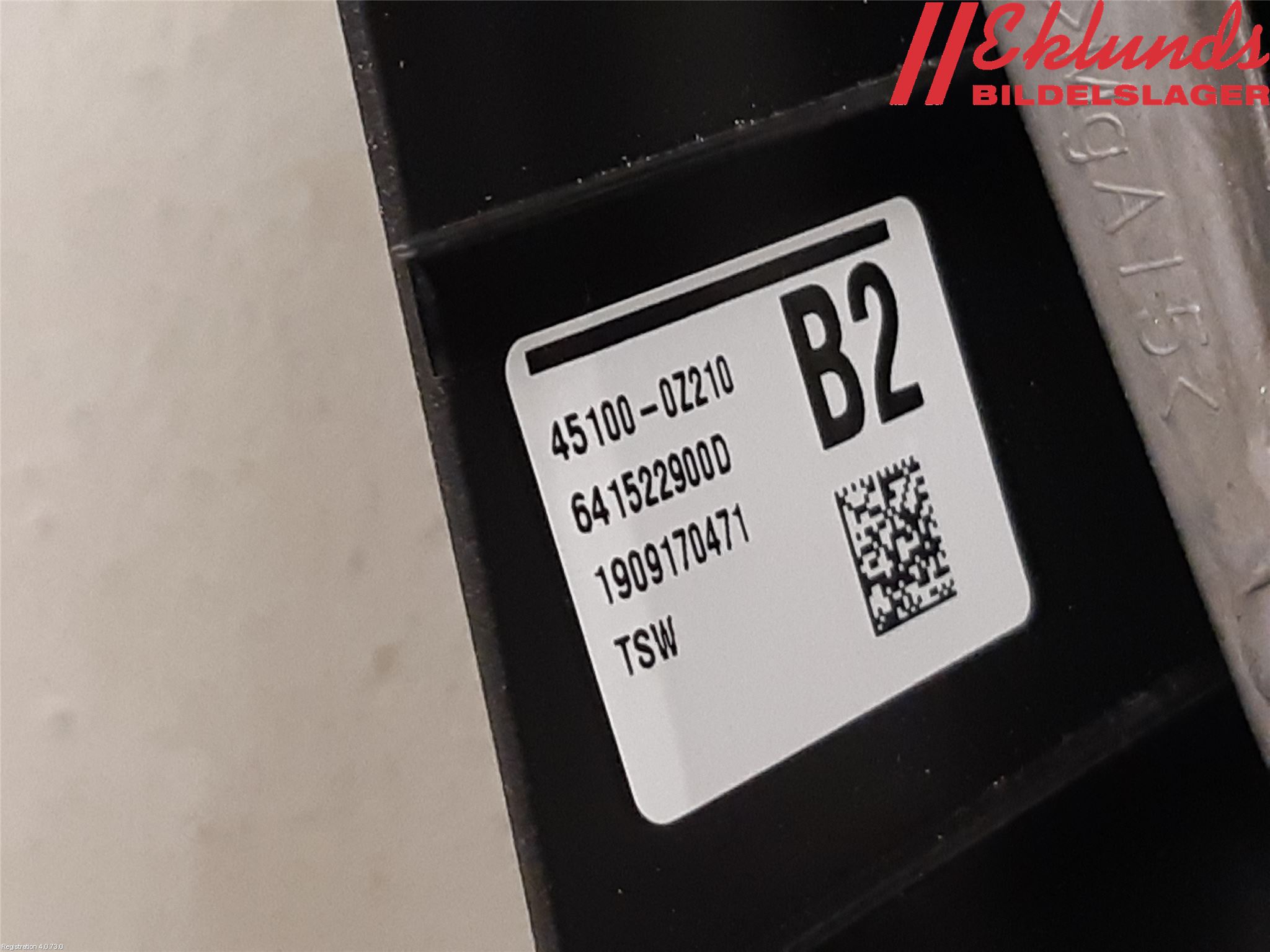 Toyota COROLLA 19- Ratt