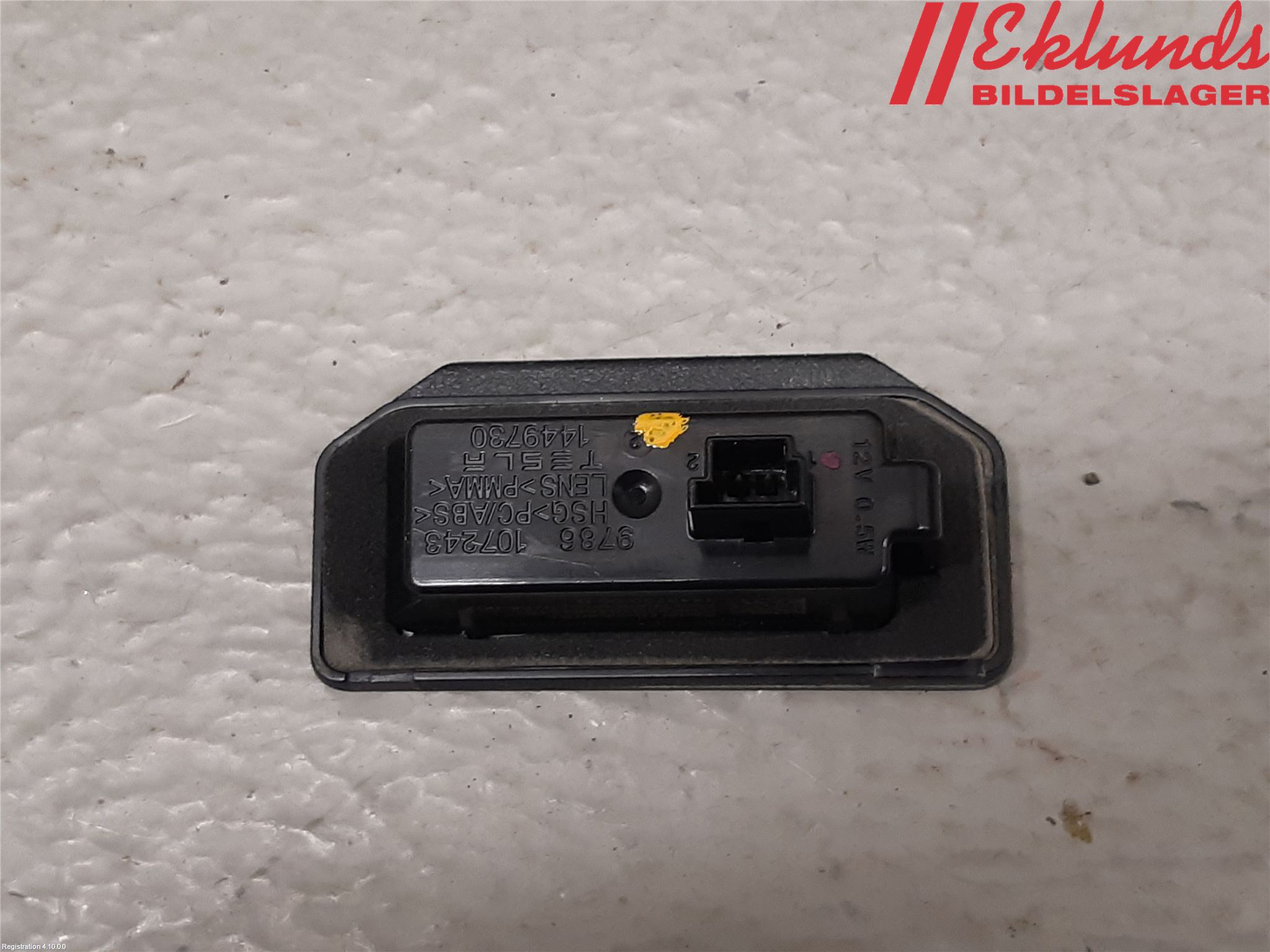 Tesla MODEL 3 17- Skylt Belysning