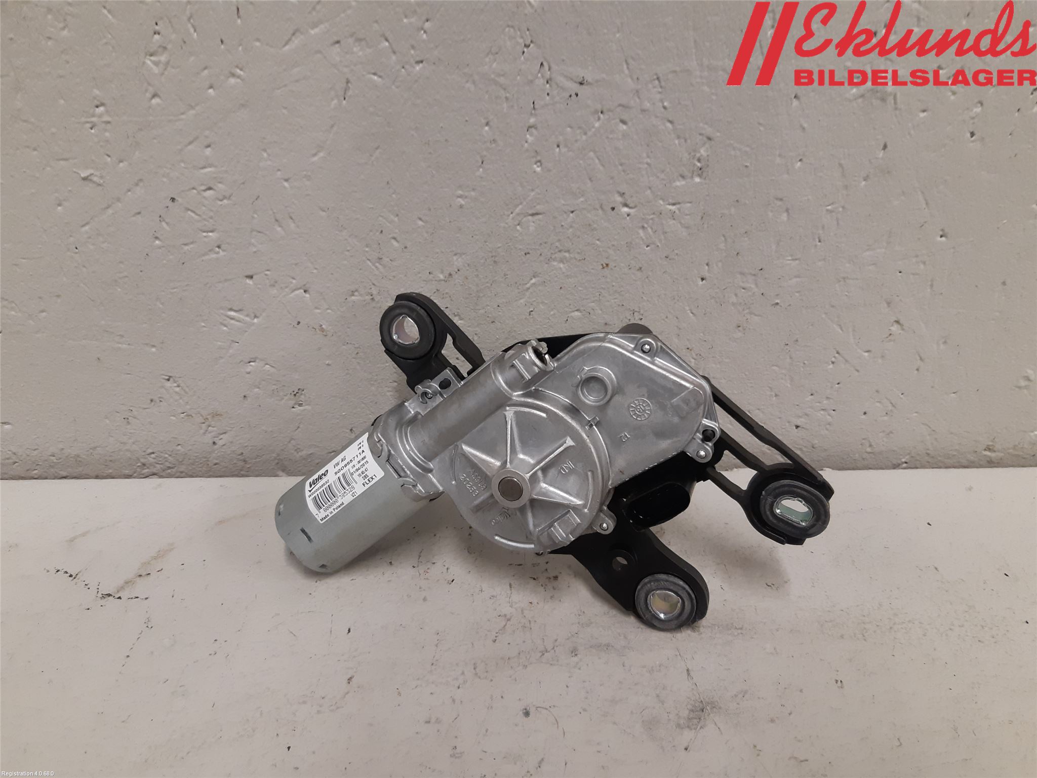 Volkswagen VW PASSAT 15-19 Torkarmotor Baklucka