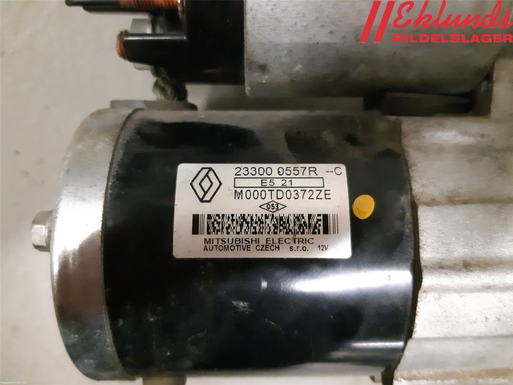 Renault CAPTUR 13-19 Startmotor