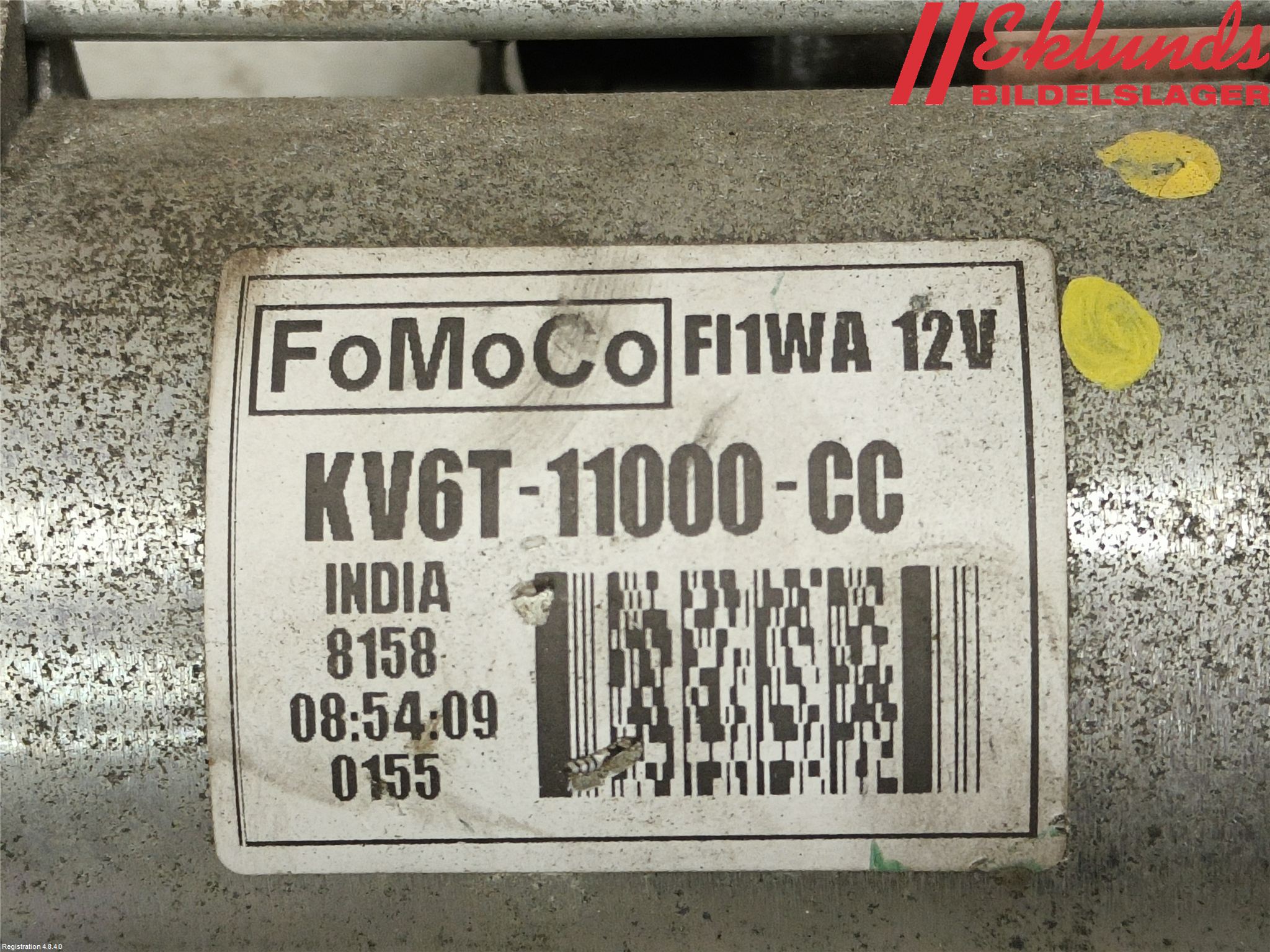Ford TRANSIT/TOURNEO CONNECT 13-22 Startmotor Diesel