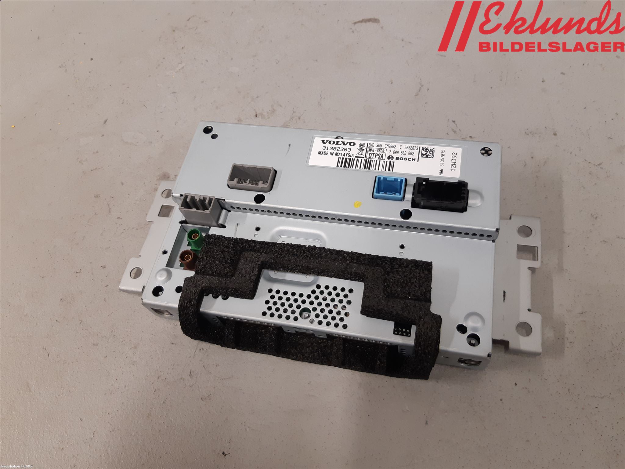 Volvo V60 11-13 Bildskärm