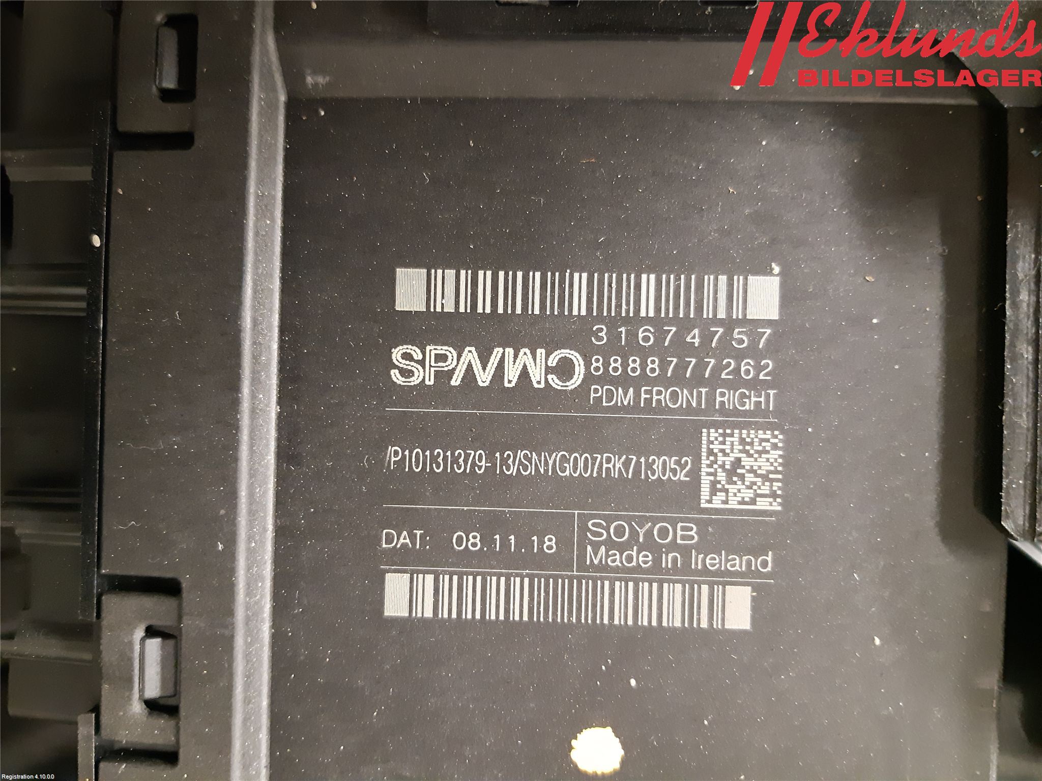 Volvo V60 19- Fönsterhiss El Kompl