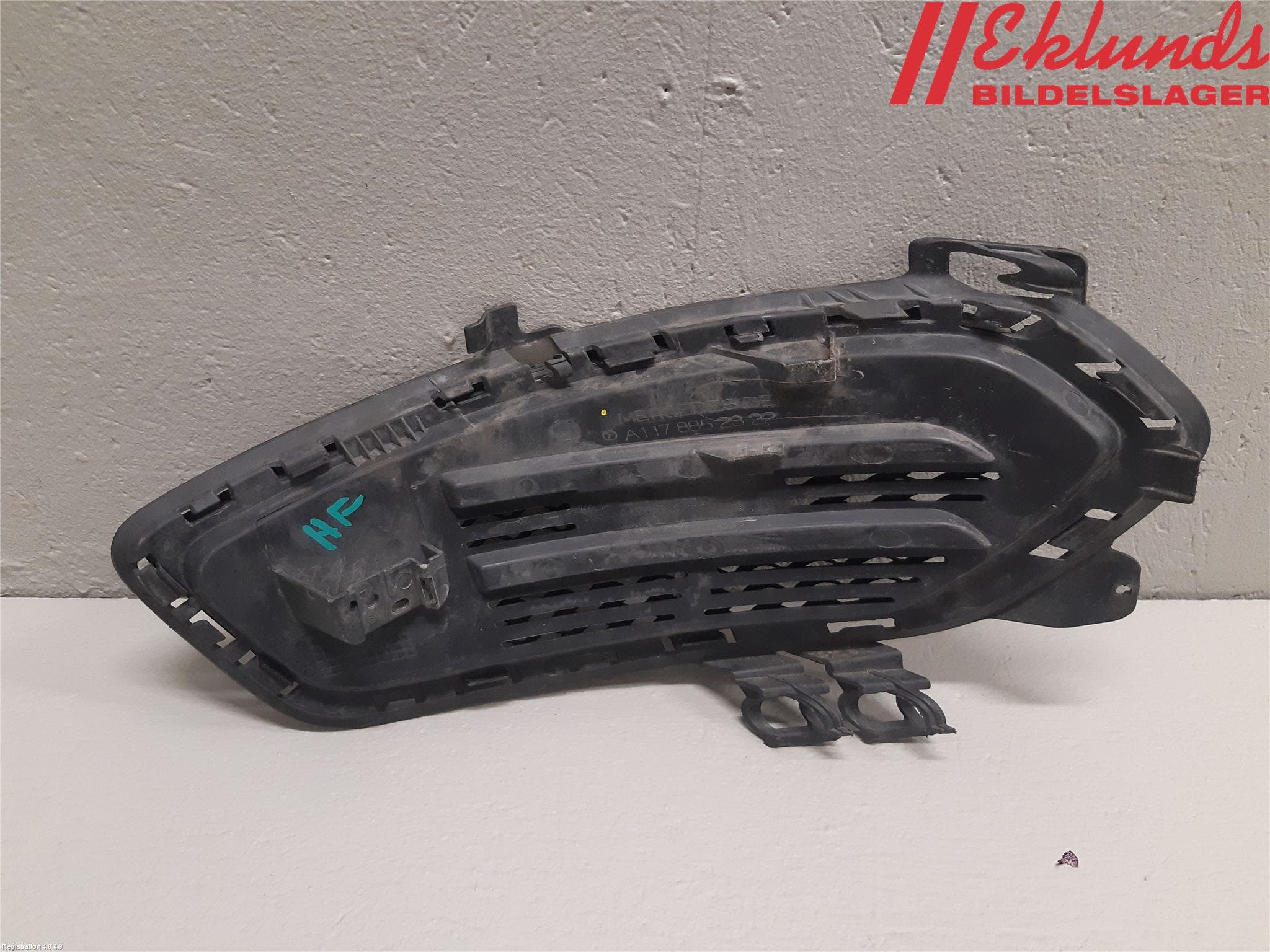 Mercedes-Benz MB CLA-KLASS (C117/X117) 13-19 Stöt Utfyllnad-List-Grill