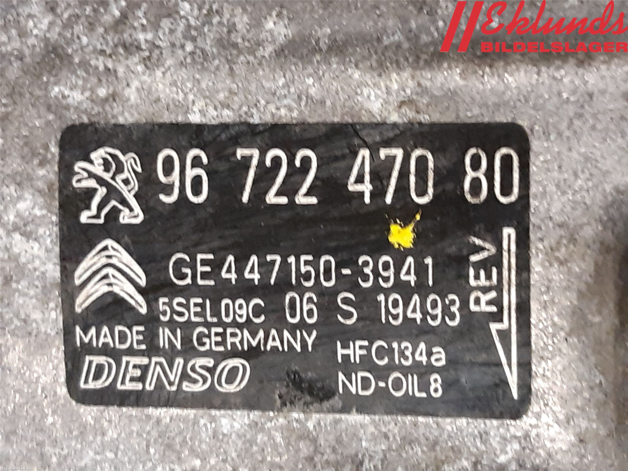 Peugeot 2008 13-20 Ac Kompressor