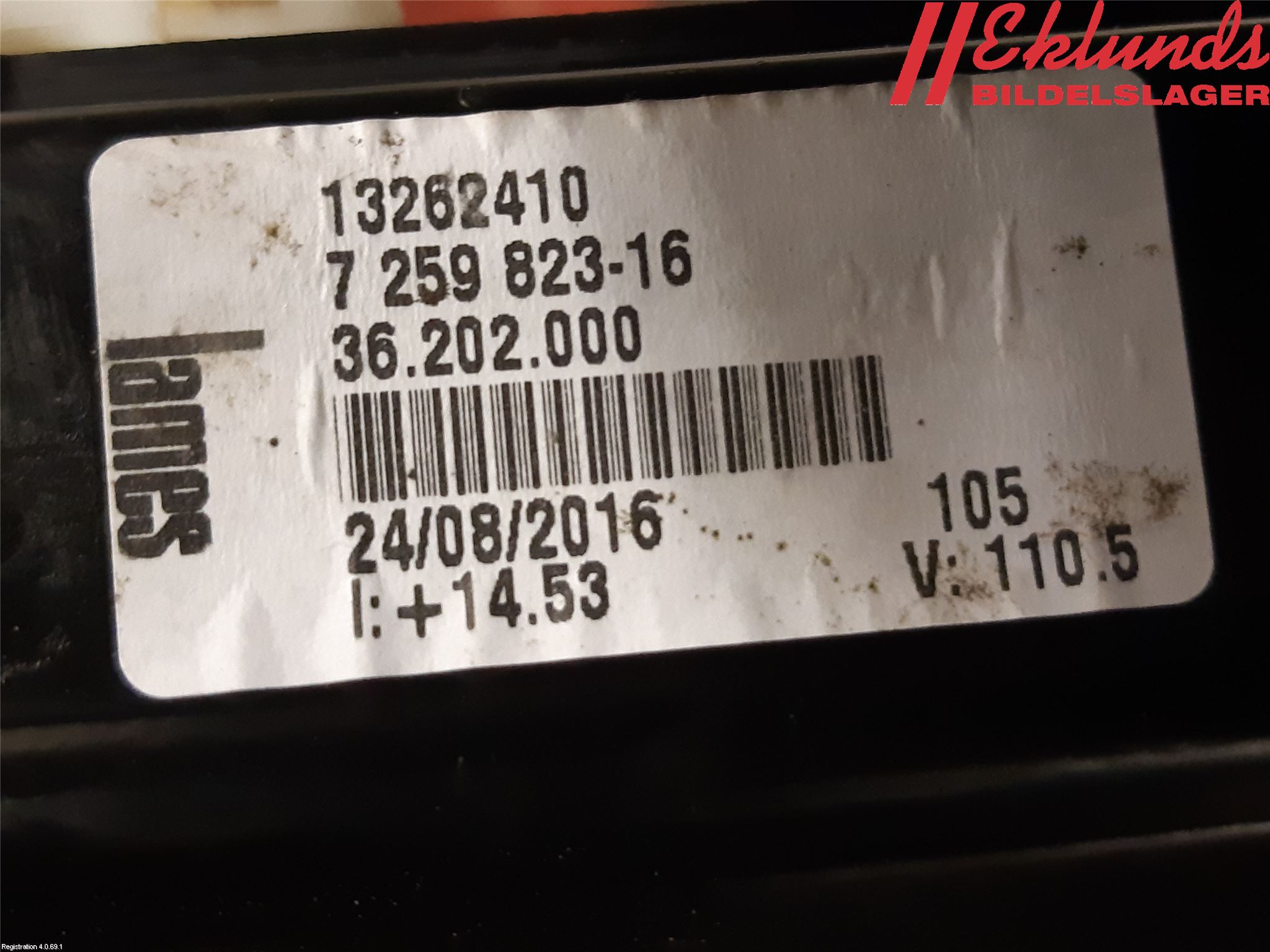 BMW 3 F30/F31/F80 12-19 Fönsterhiss El Kompl