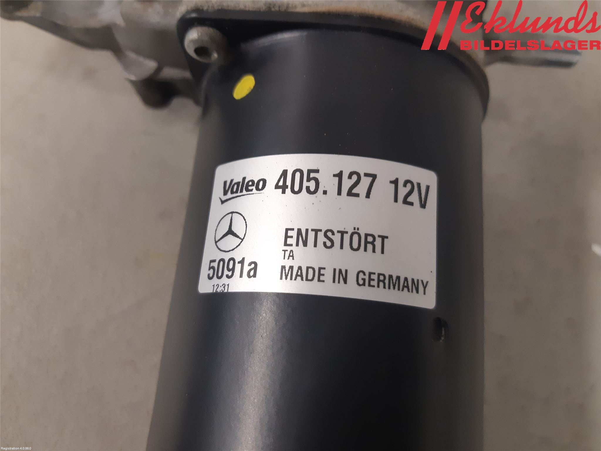 Mercedes-Benz MB B-KLASS (W245) 05-12 Torkarmotor Vindruta