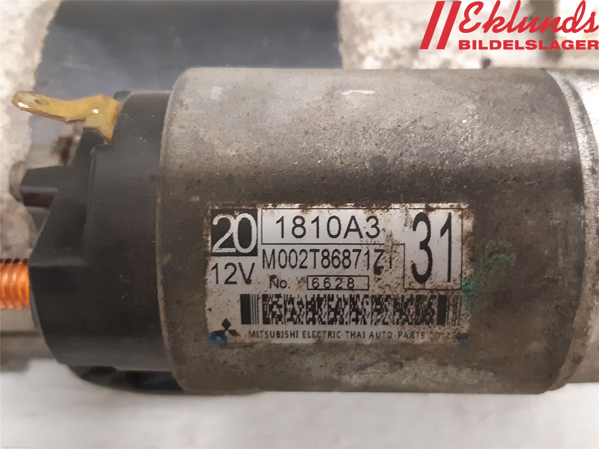 Fiat FULLBACK 16-19 Startmotor Diesel