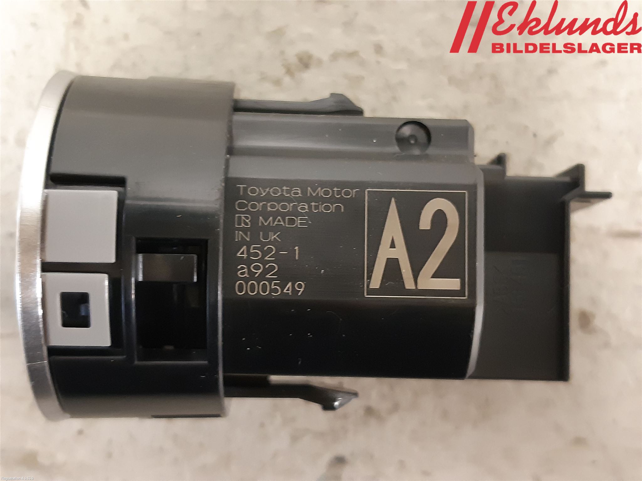 Toyota COROLLA 19- Startknapp Personbil