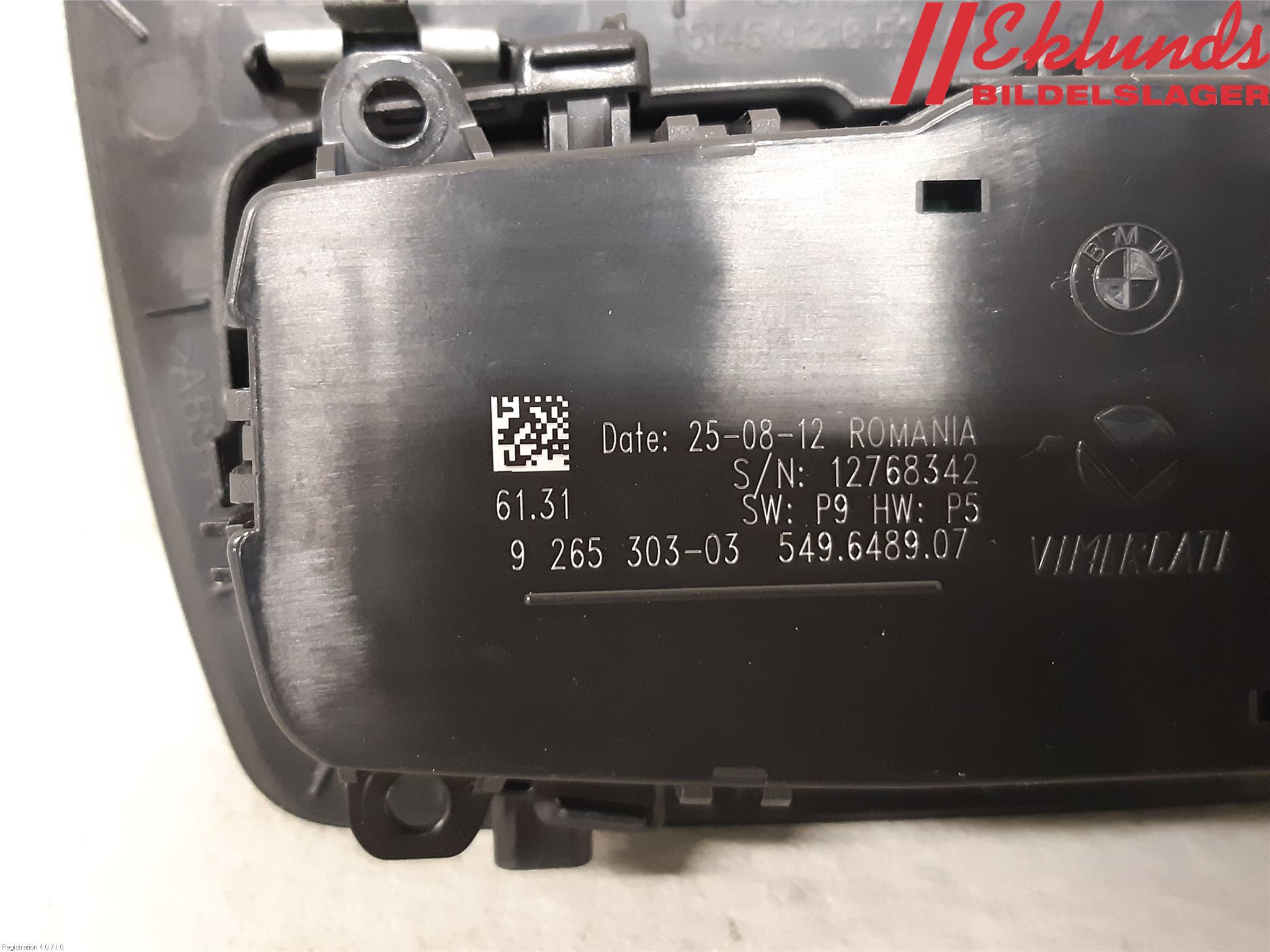 BMW 3 F30/F31/F80 12-19 Strömställare Ljus