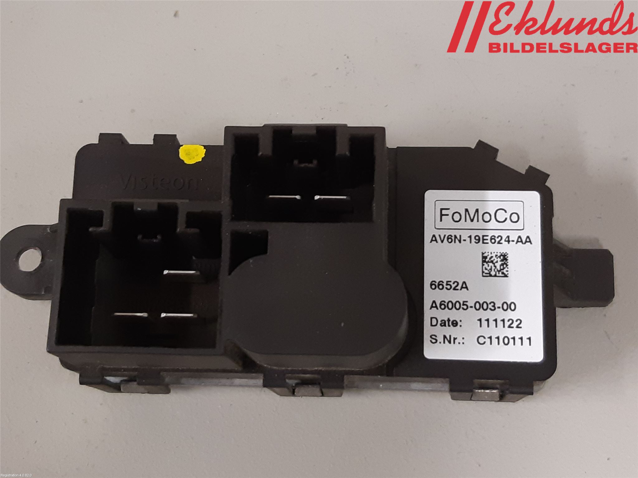 Ford FOCUS 11-14 Värmefläktsmotstånd